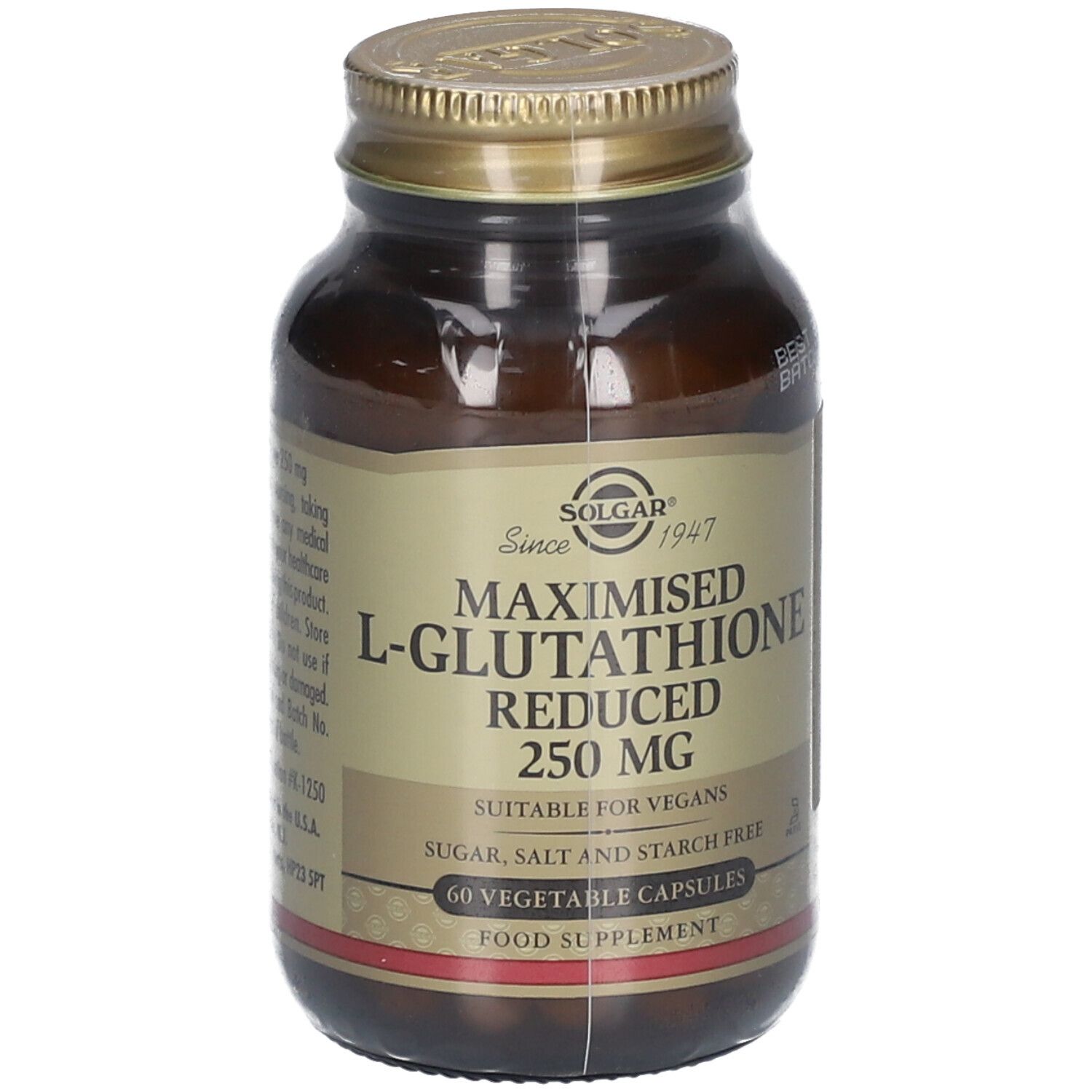 SOLGAR® Maximised L-Glutathione 250 mg