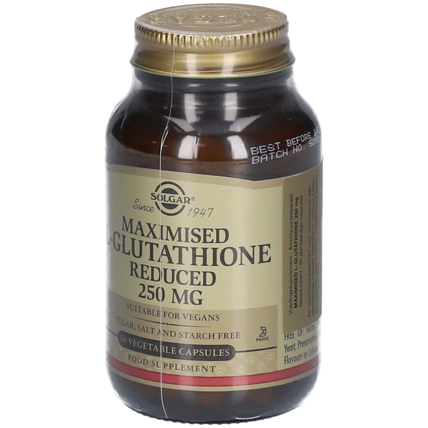 SOLGAR® Maximised L-Glutathione 250 mg