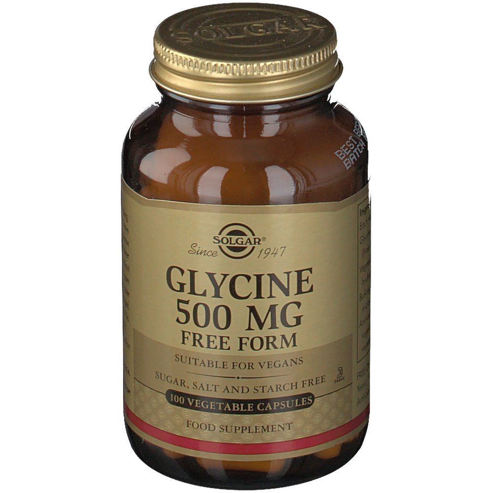 SOLGAR® Glycine 500 mg