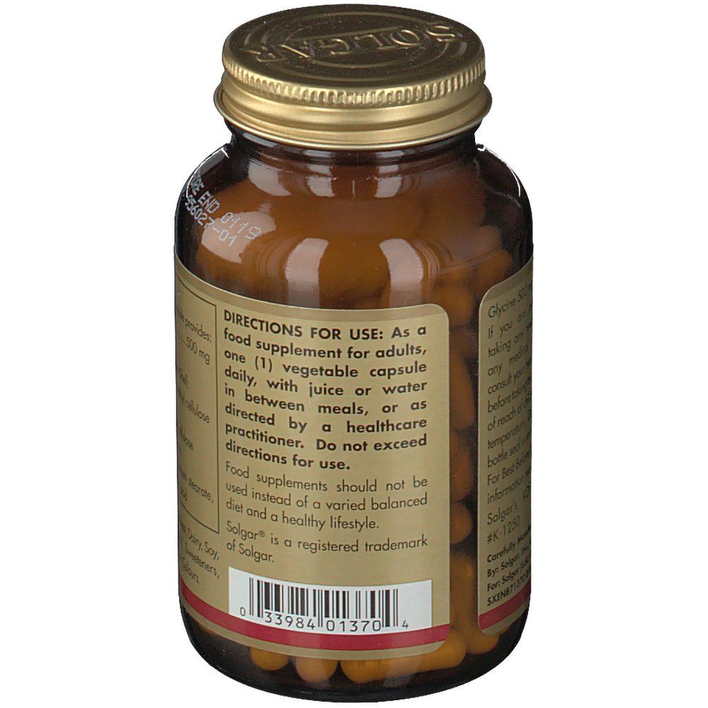 SOLGAR® Glycine 500 mg