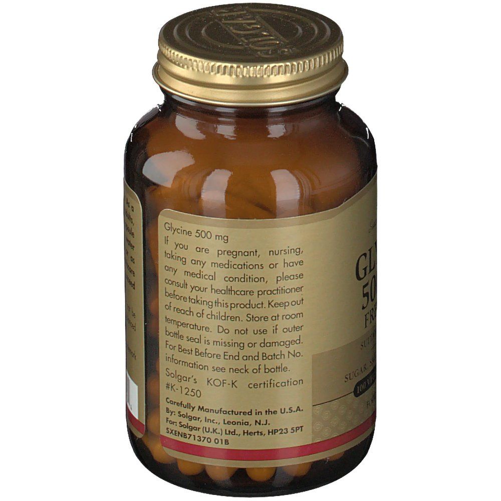 SOLGAR® Glycine 500 mg