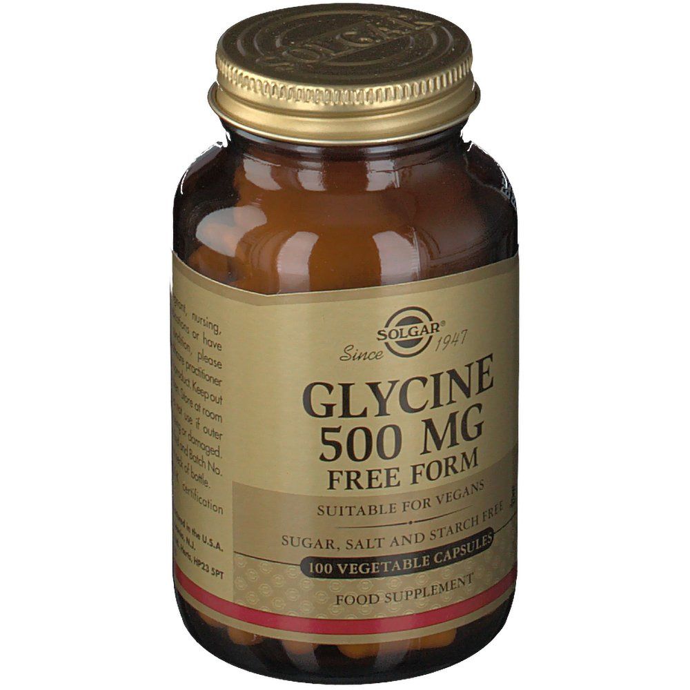 SOLGAR® Glycine 500 mg