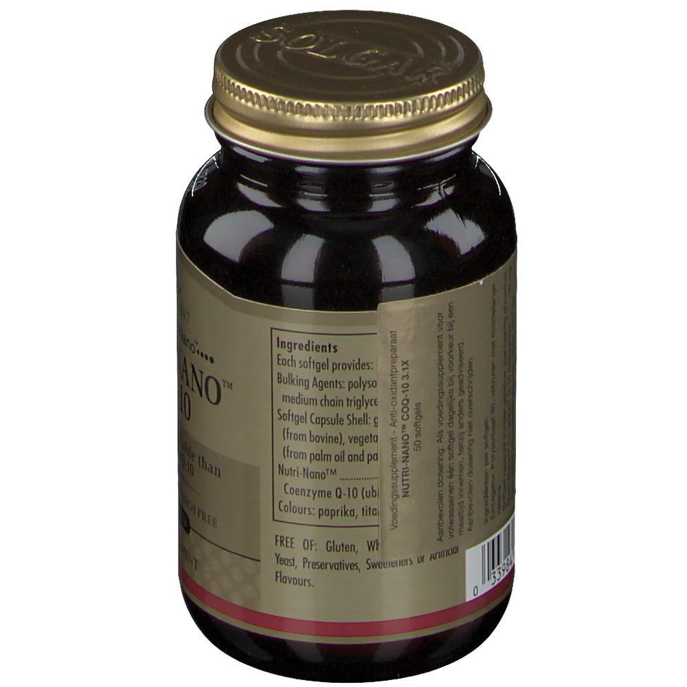 SOLGAR® Nutri-Nano™ CoQ-10 3.1x
