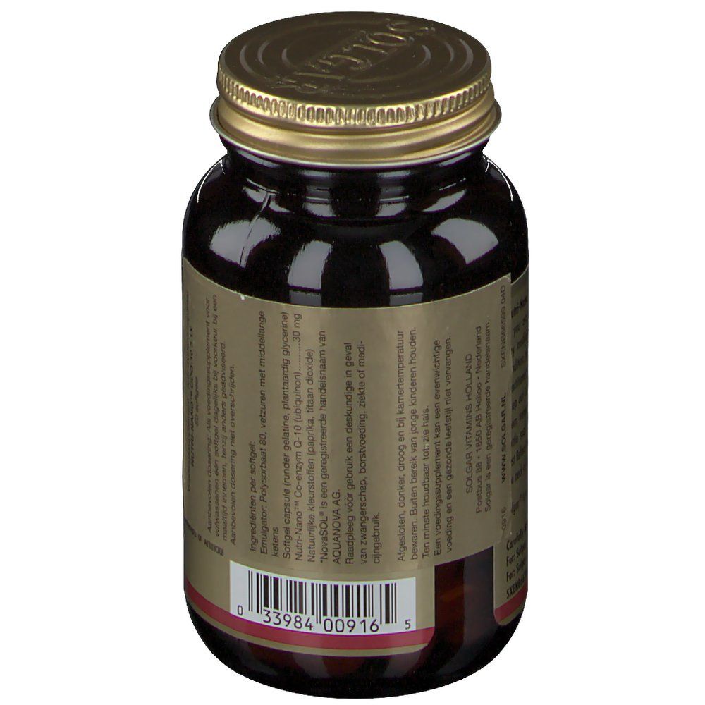SOLGAR® Nutri-Nano™ CoQ-10 3.1x