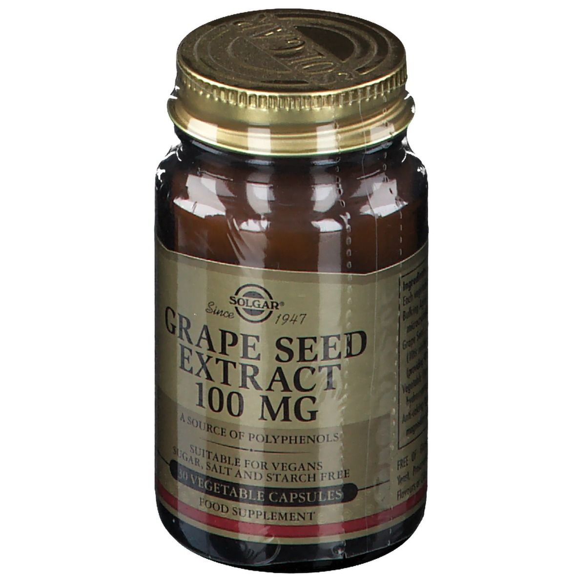 SOLGAR® Grape Seed Extract 100 mg