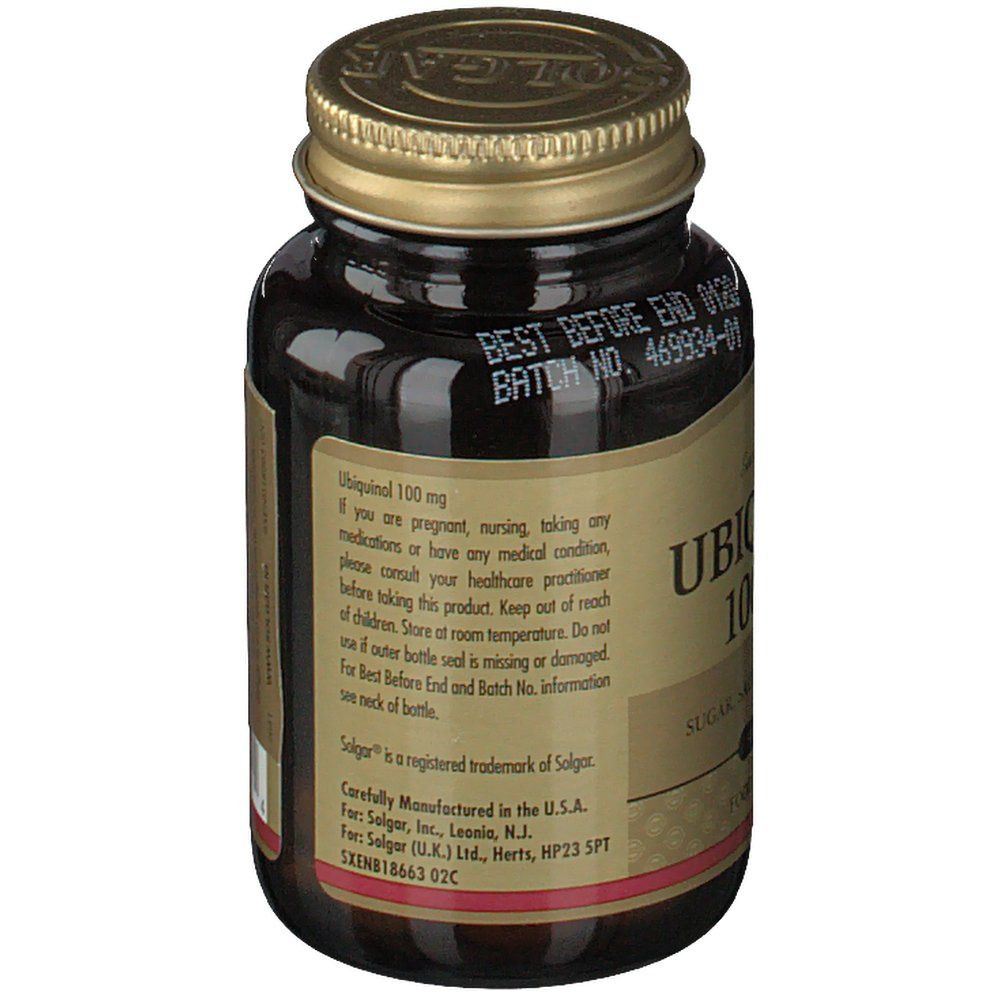 SOLGAR® Ubiquinol 100 mg