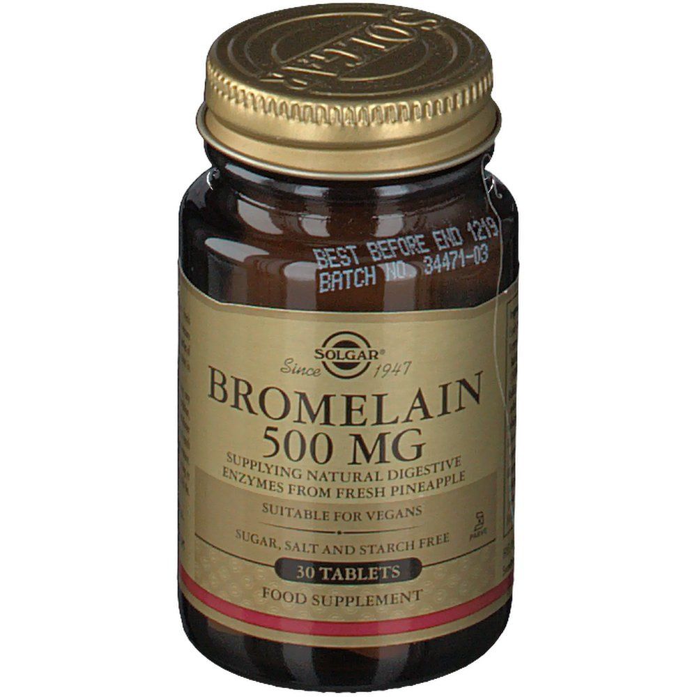 SOLGAR® Bromelain 500 mg