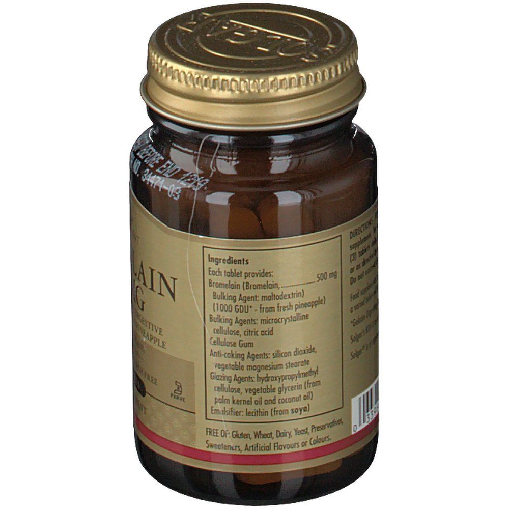 SOLGAR® Bromelain 500 mg