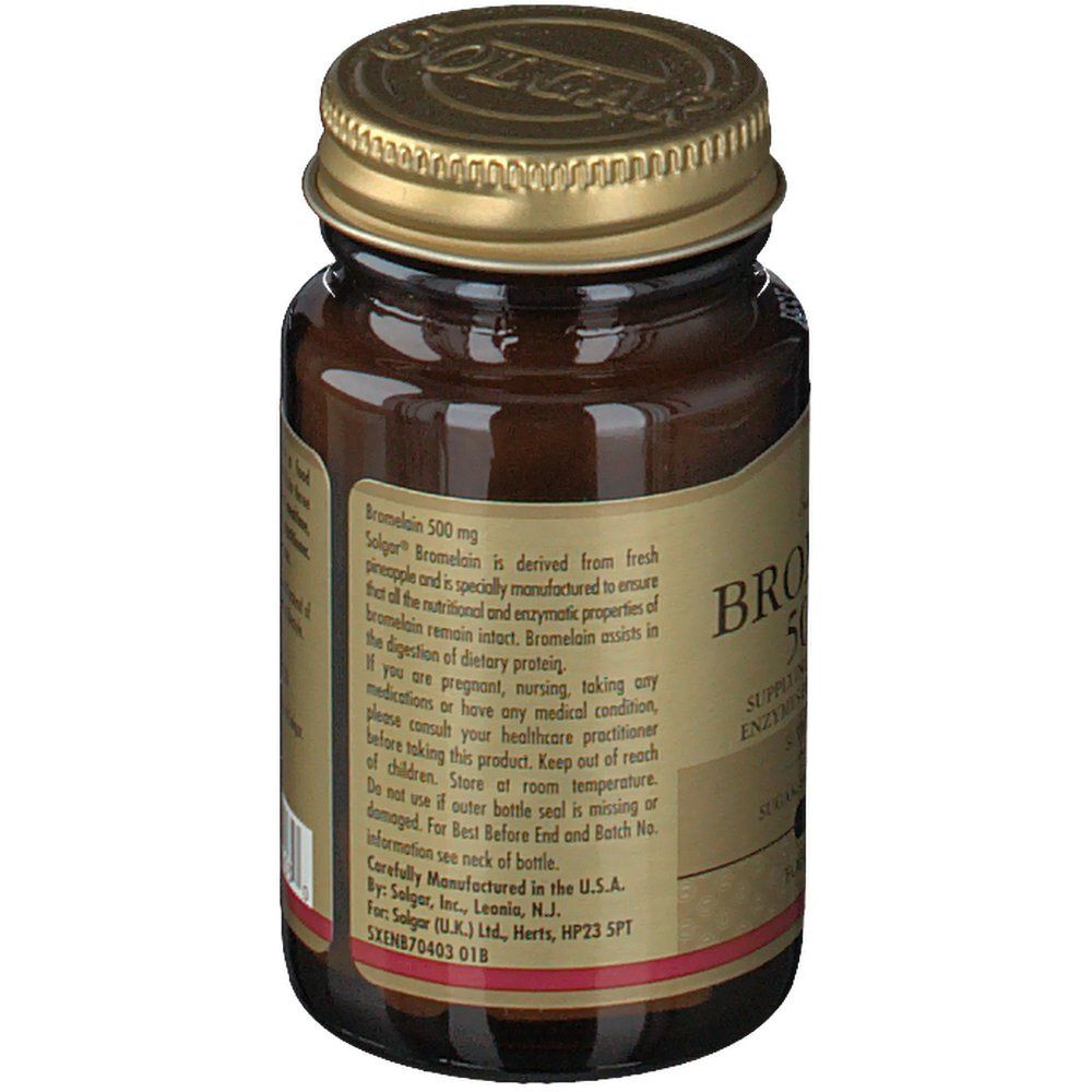 SOLGAR® Bromelain 500 mg