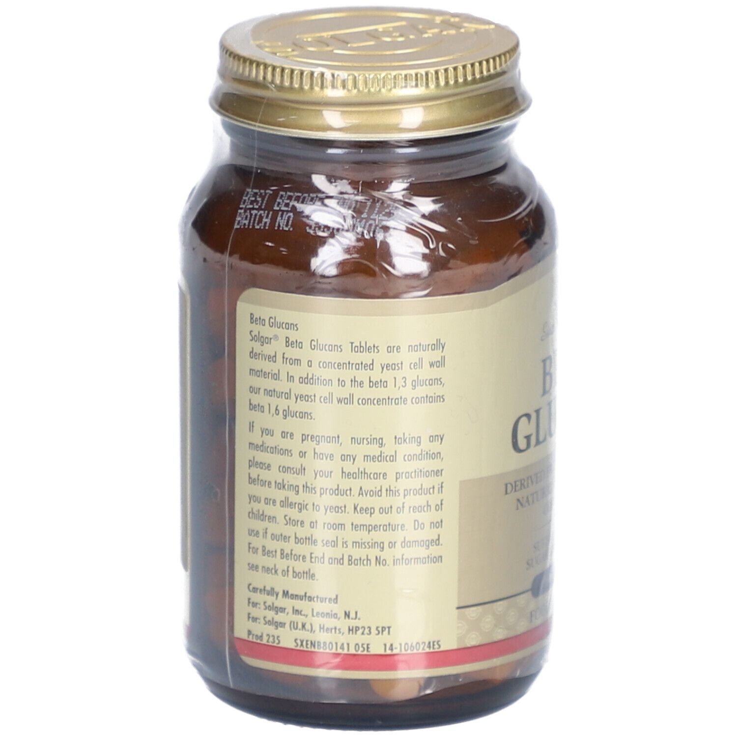 SOLGAR® Bèta 1,3 Glucans