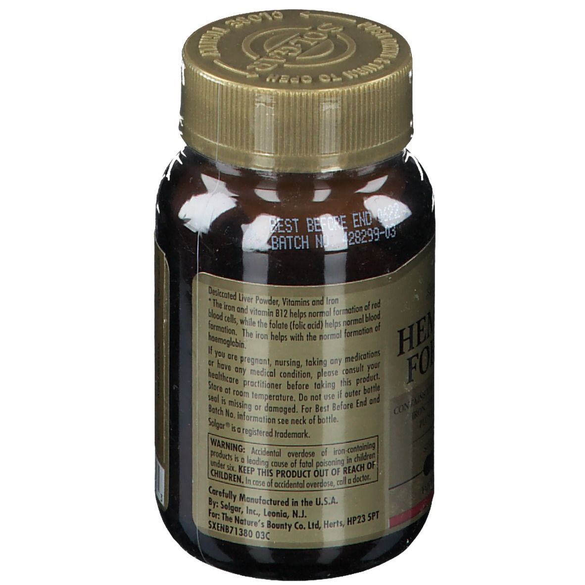 SOLGAR® Hematinic Formula