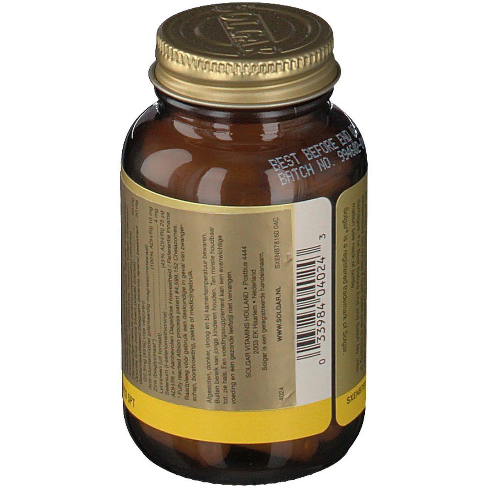 SOLGAR® Saw Palmetto Opuntia & Lycopene Complex