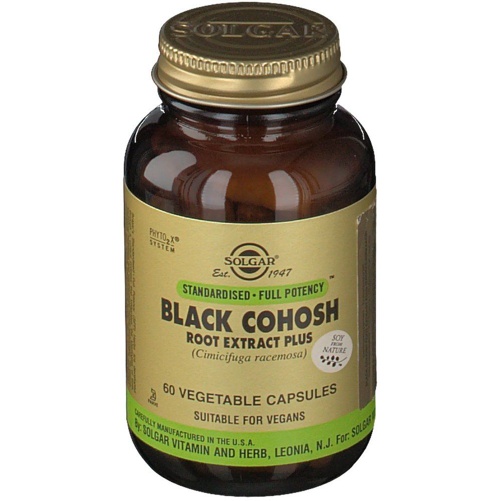 SOLGAR® Black Cohosh Root Extract Plus 60 pz Redcare
