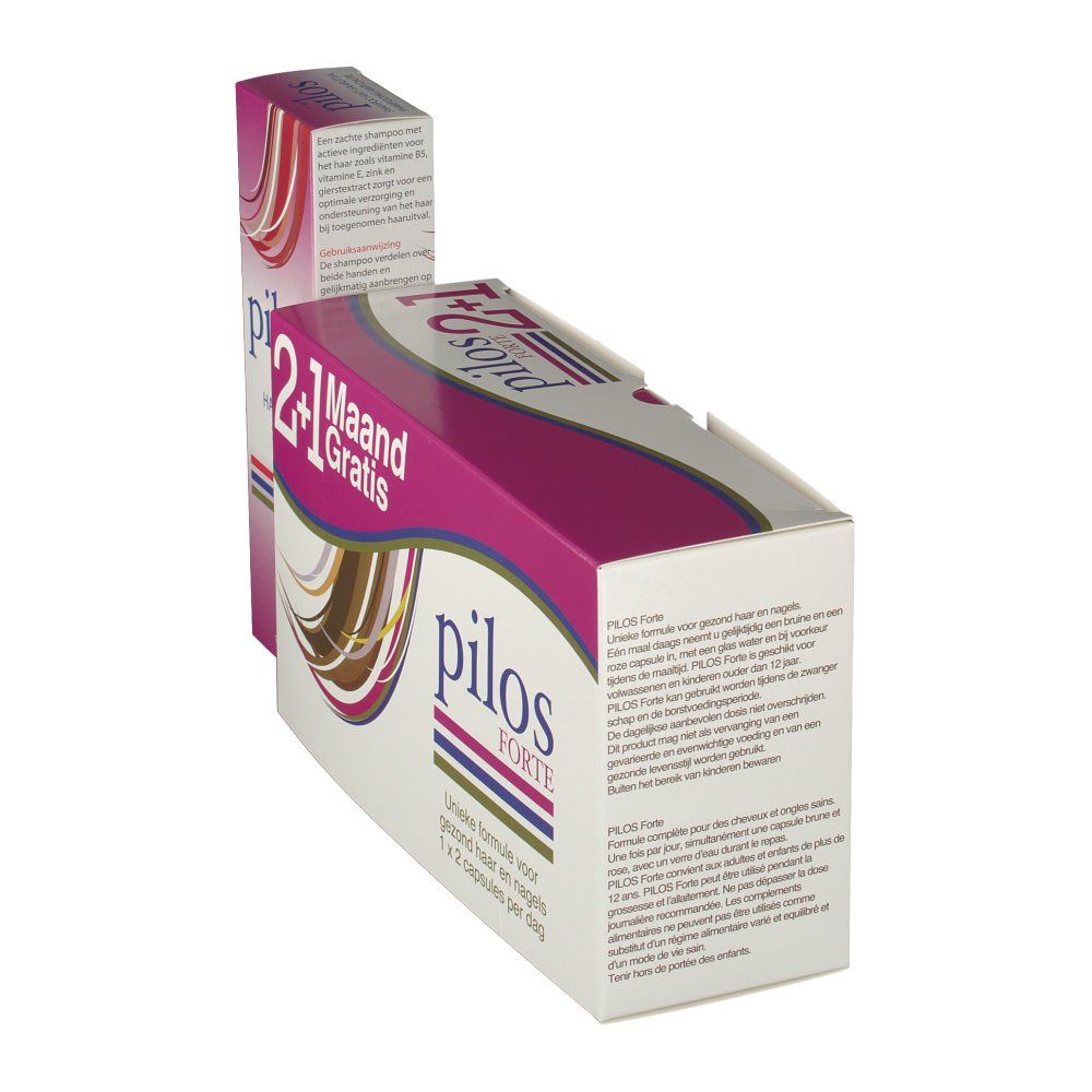 Pilos Forte 2+1 Mesi GRATIS + Shampoo Anti-Caduta 150 ml GRATIS