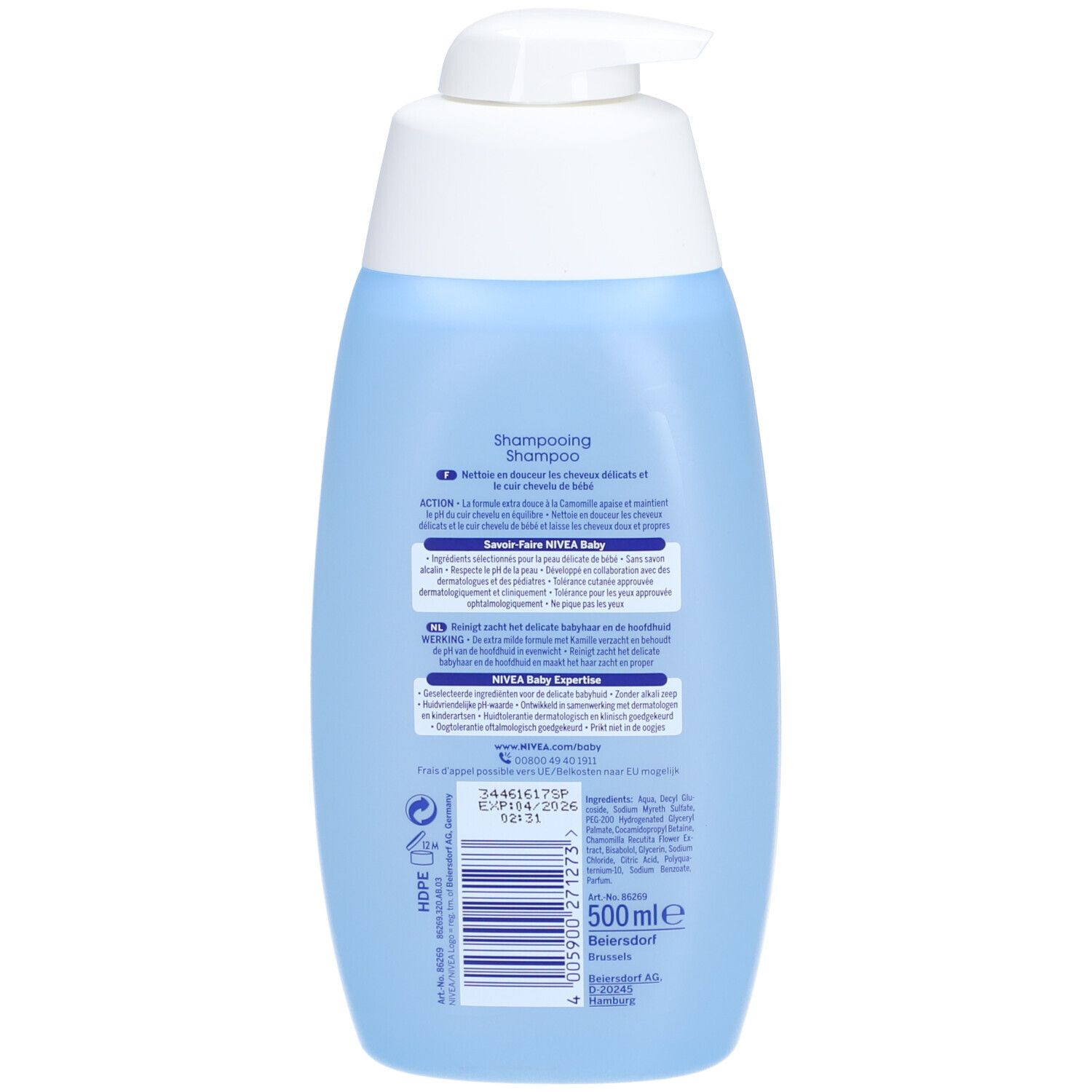 Nivea Baby Mild Shampoo