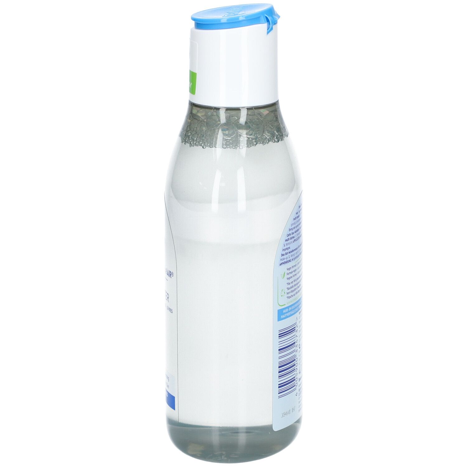 Flacone di acqua micellare NIVEA MicellAIR, 5in1, 0% residui, per pelli normali, 400ml.