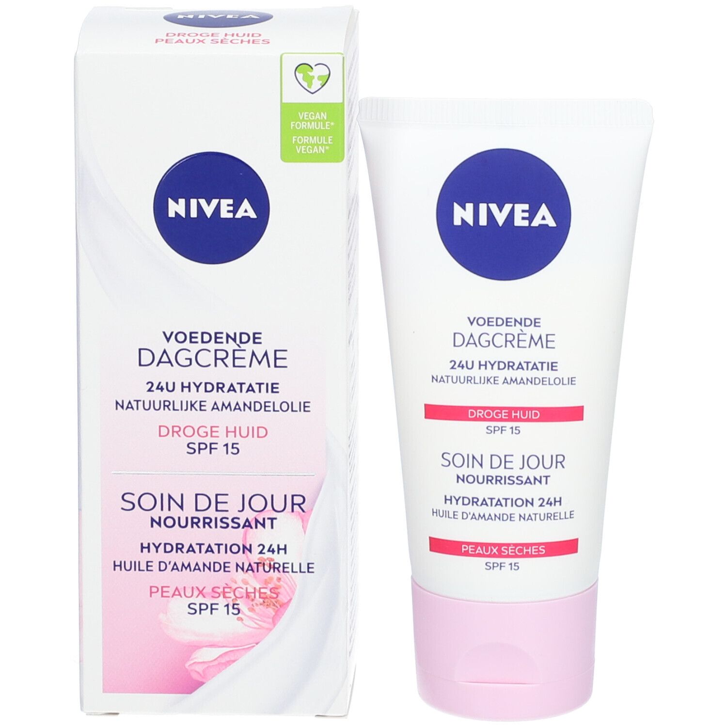 Tubo NIVEA Essentials Crema da giorno SPF15, 50ml.