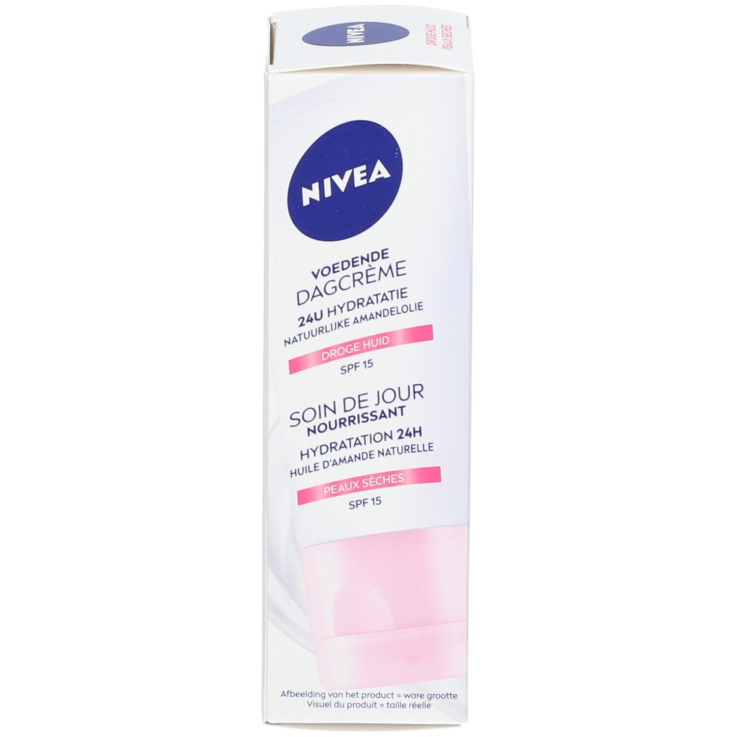 Scatola e tubo NIVEA Essentials Crema da giorno SPF15, vegana.
