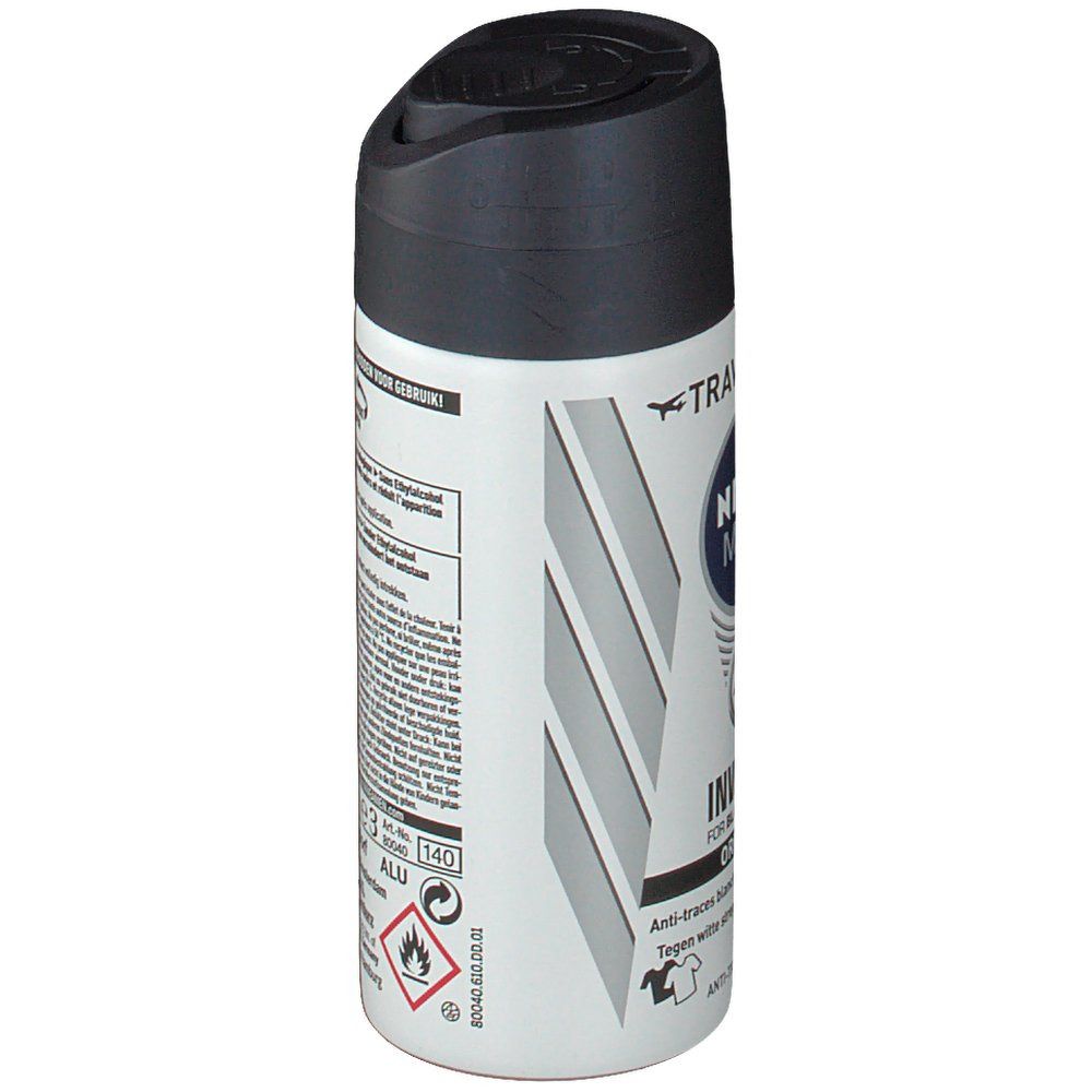 Nivea Deodorant Travel Size Black&White Spray For Men