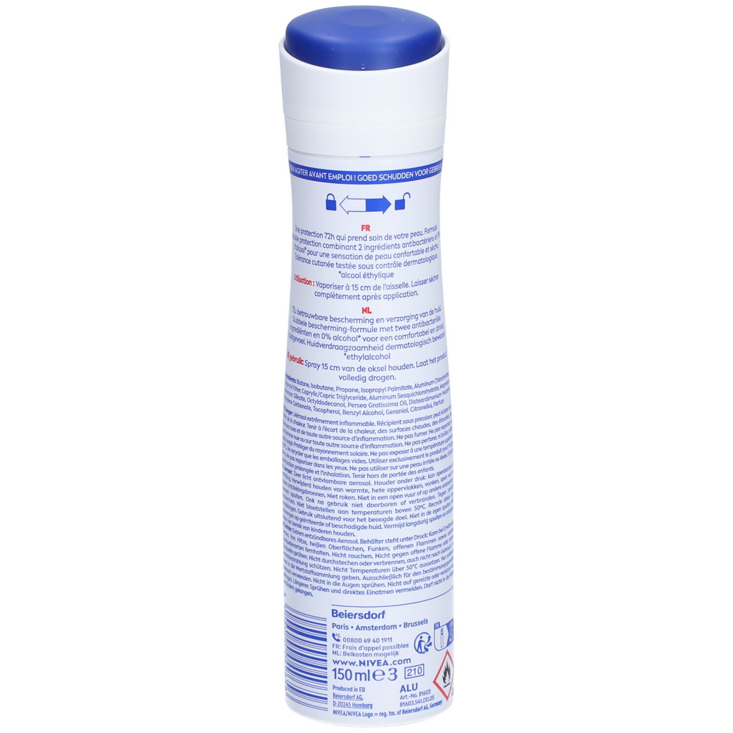 Nivea Deodorant Fresh Natural Spray For Women