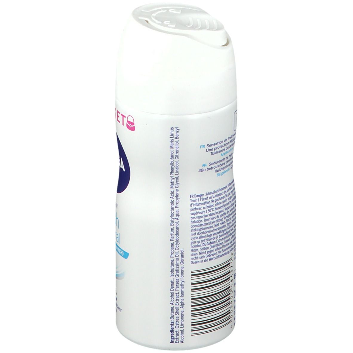 Nivea Deodorant Pocket Fresh Natural Spray For Women