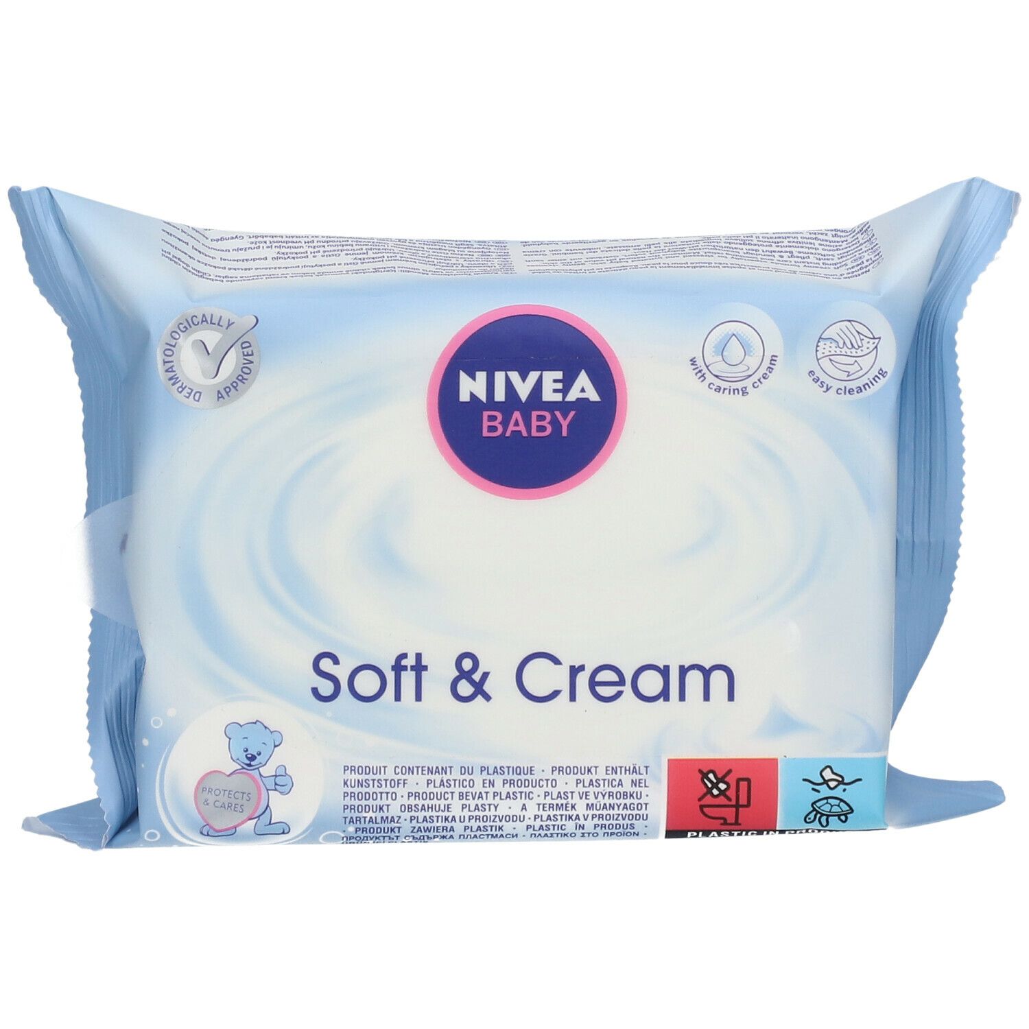 NIVEA BABY Salviettine Soft & Cream
