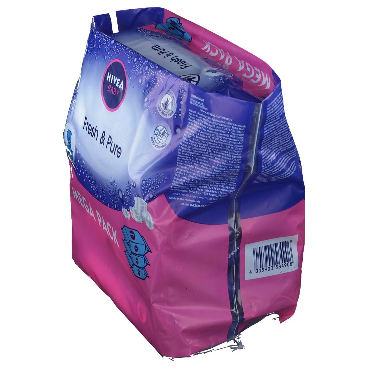 NIVEA BABY Salviettine Fresh & Pure Mega Pack