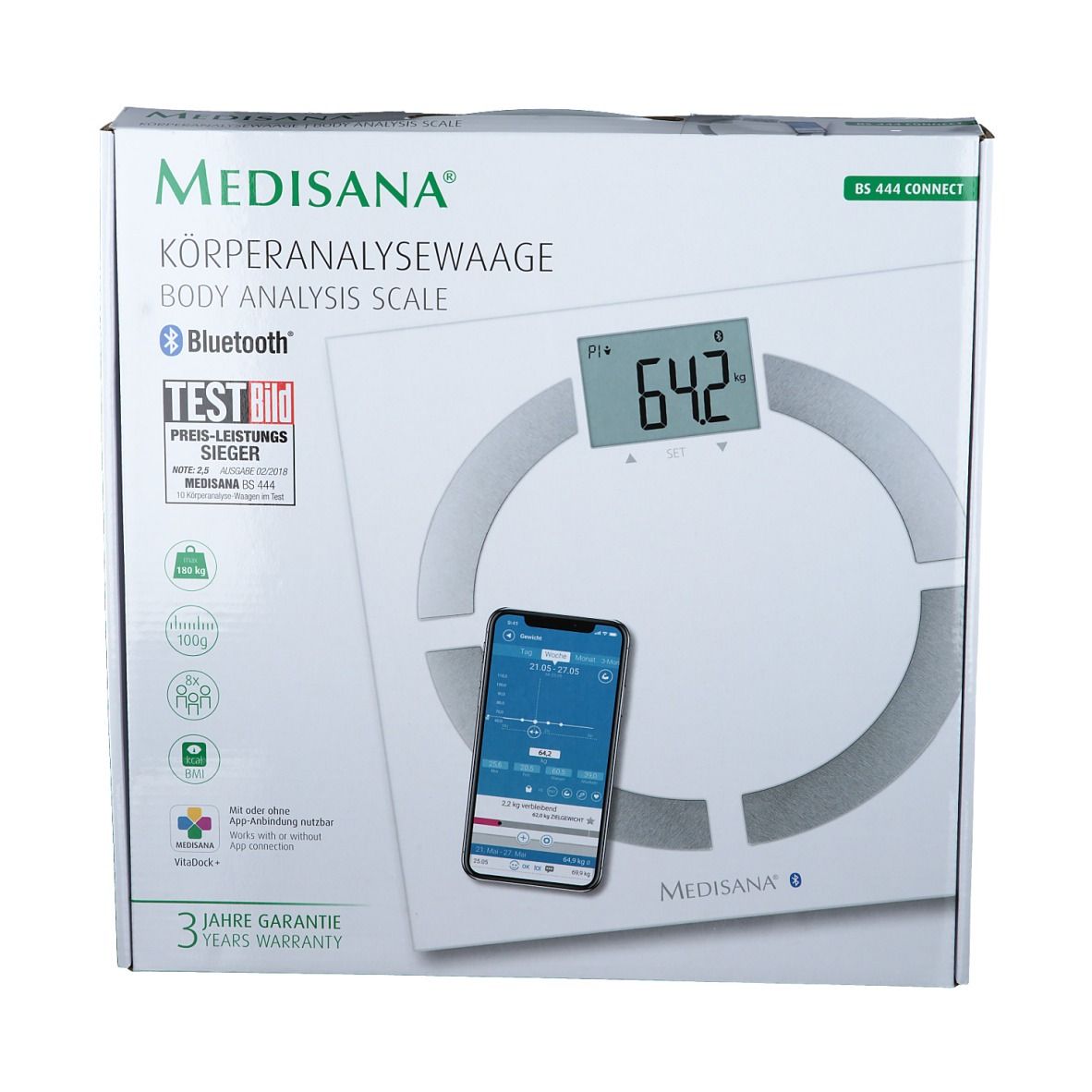 MEDISANA®  Connect Body Analysis Scale