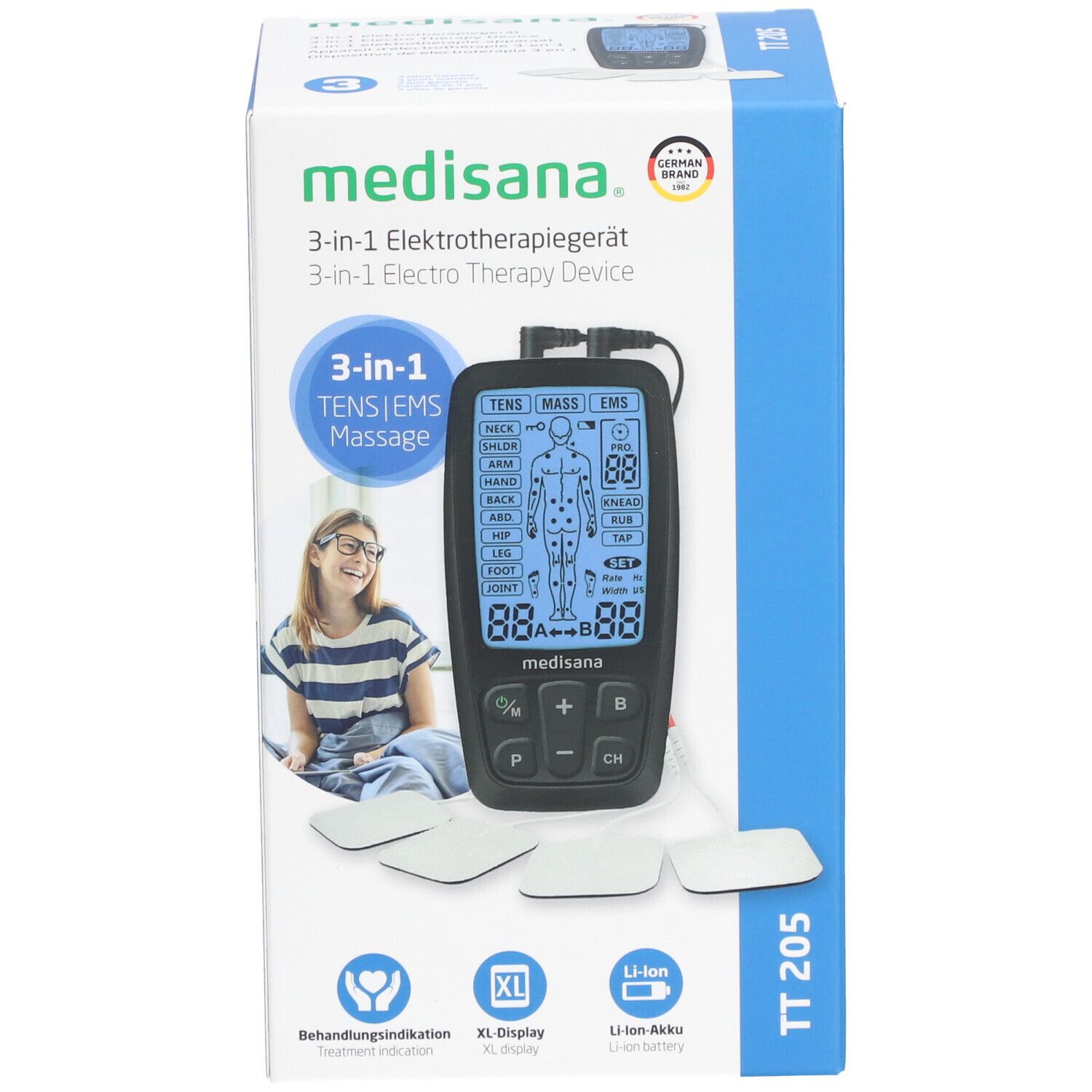 Medisana TT 200 - 3-in-1 Electrotherapy