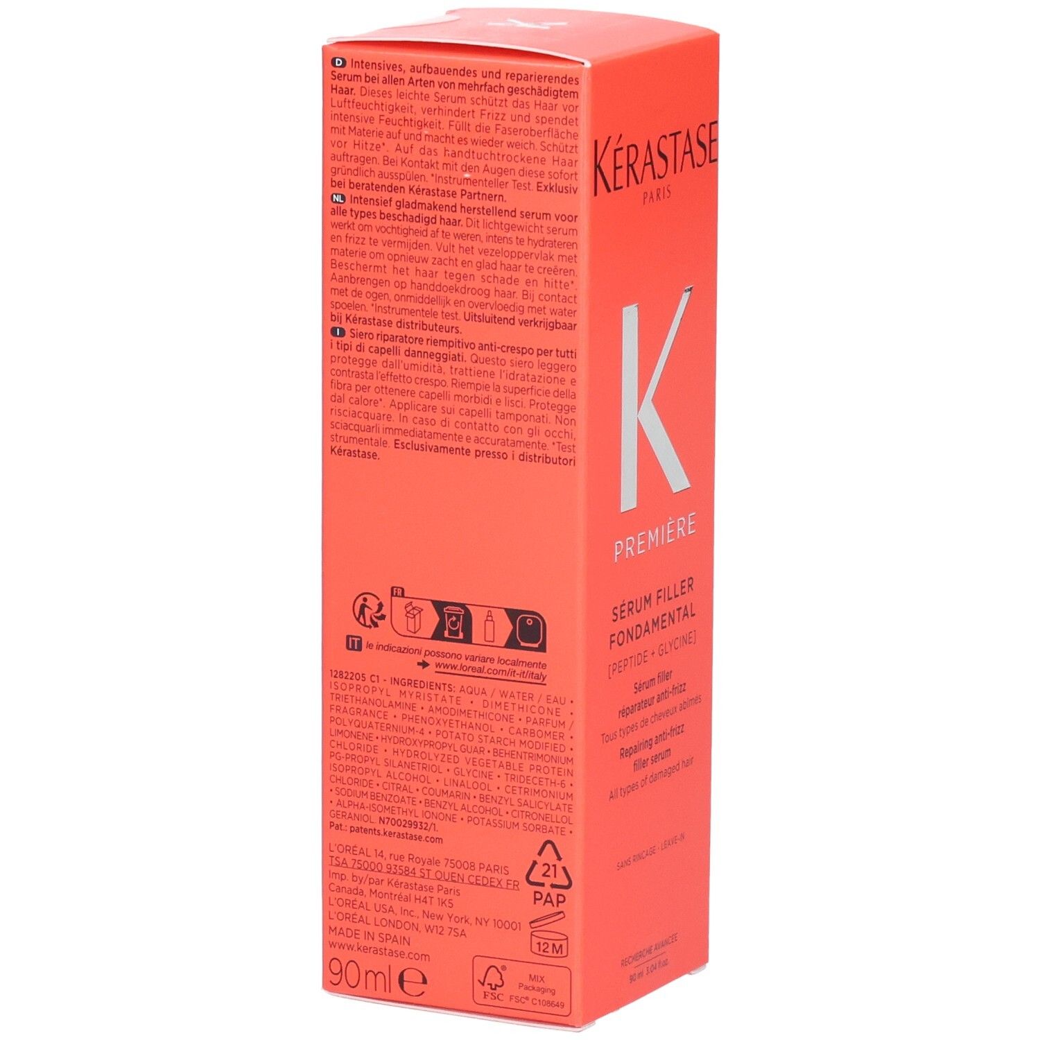 Kérastase Premiere Siero Filler Fondamentale, 90ml.