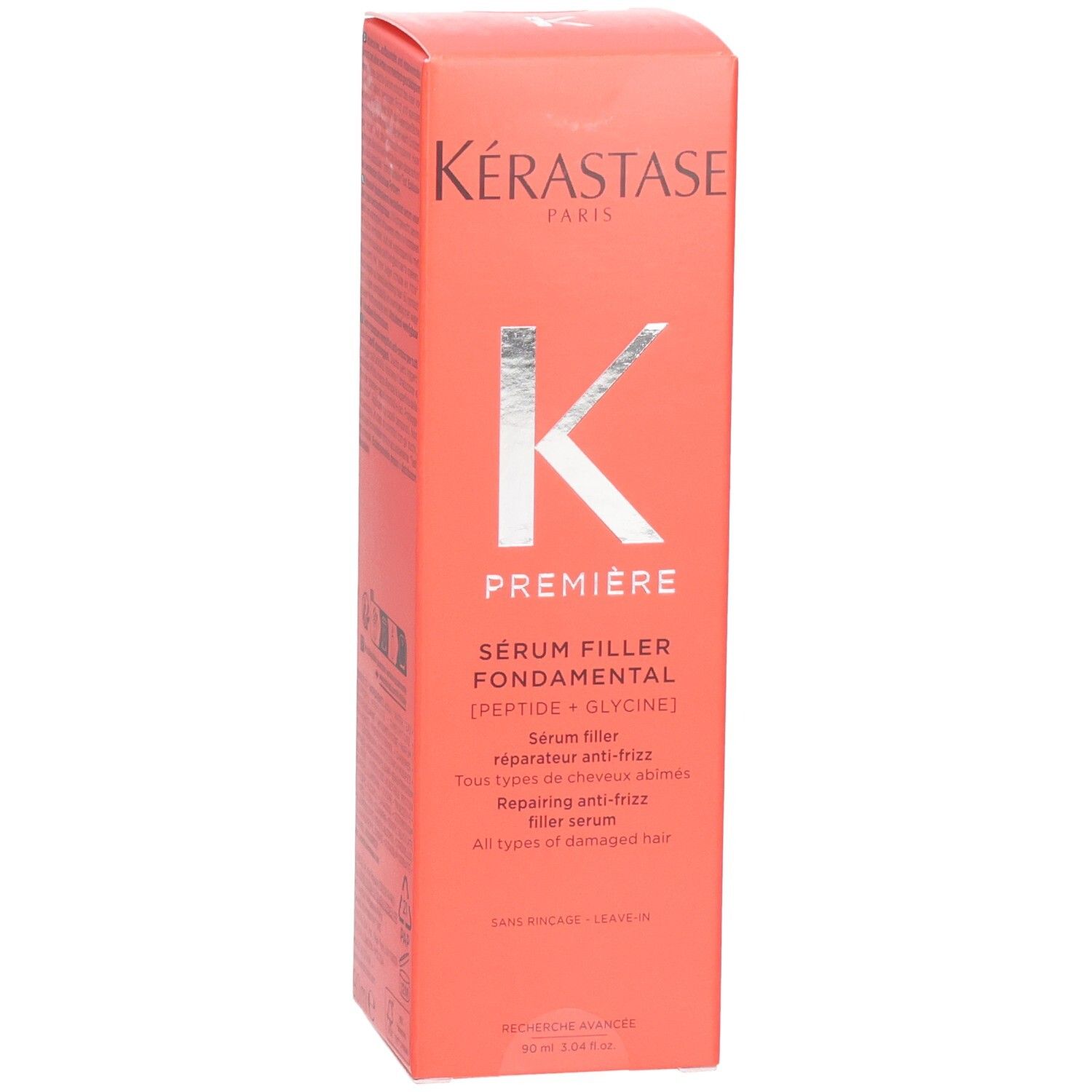 Kérastase Première Siero Filler Fondamental. Siero riparatore anti-crespo per capelli danneggiati.
