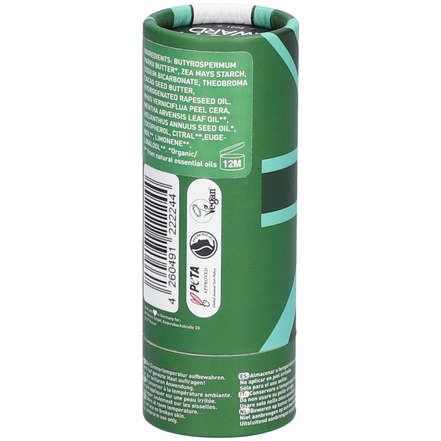 Ben & Anna - Deodorante Papertube - Menta