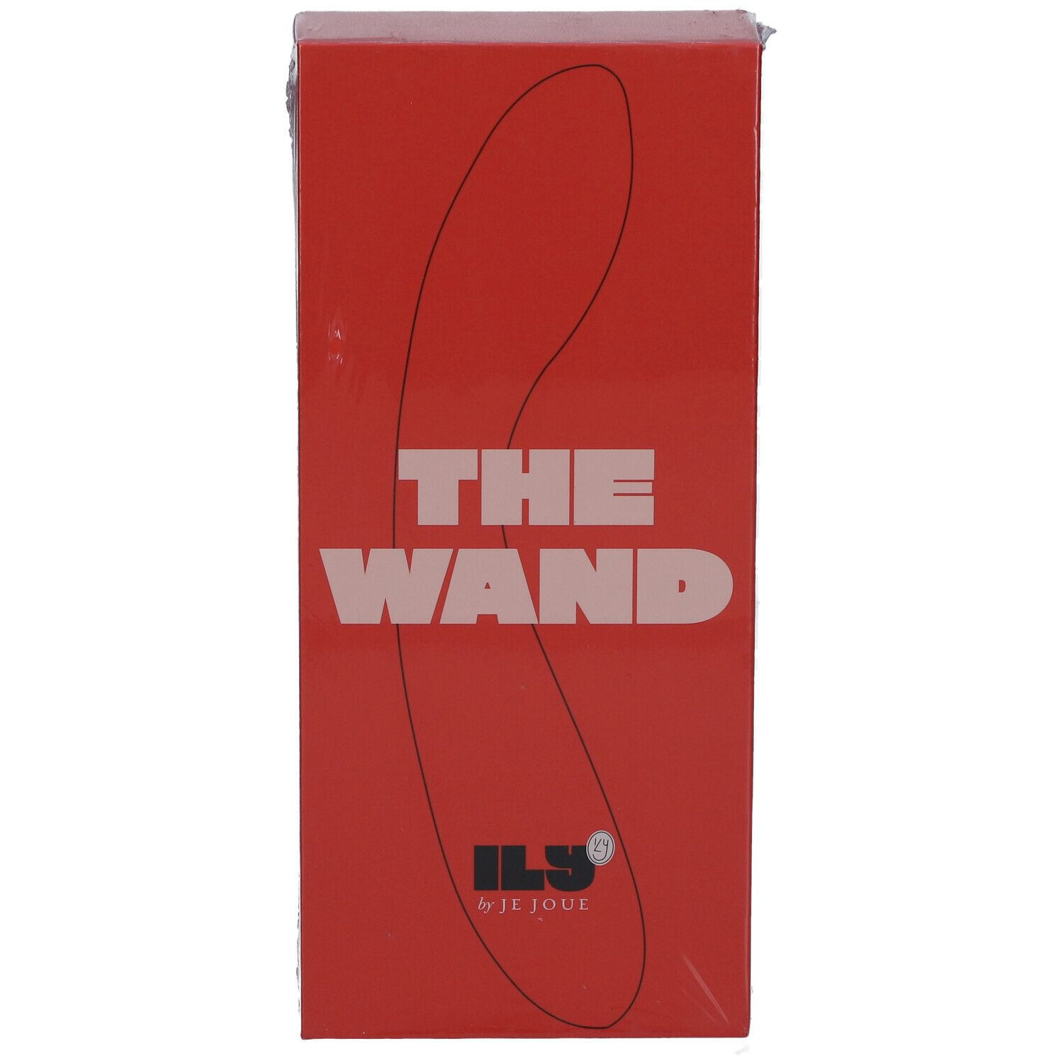 Confezione rossa con scritta bianca "THE WAND" e logo. Marchio: ILS by Je Joue.