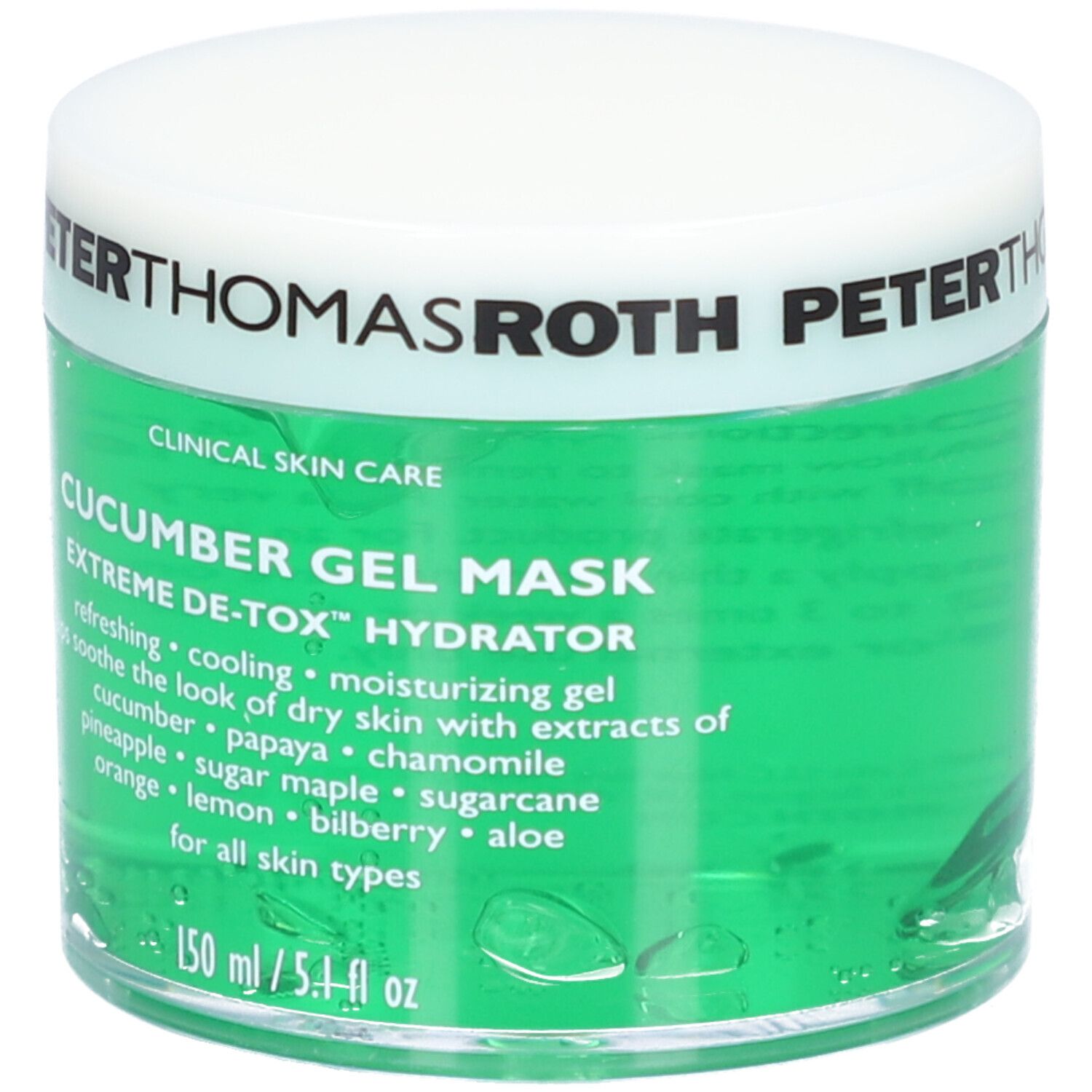 Peter Thomas Roth - Cucumber Gel Mask Extreme De-Tox™ Hydrator 5.1 fl oz