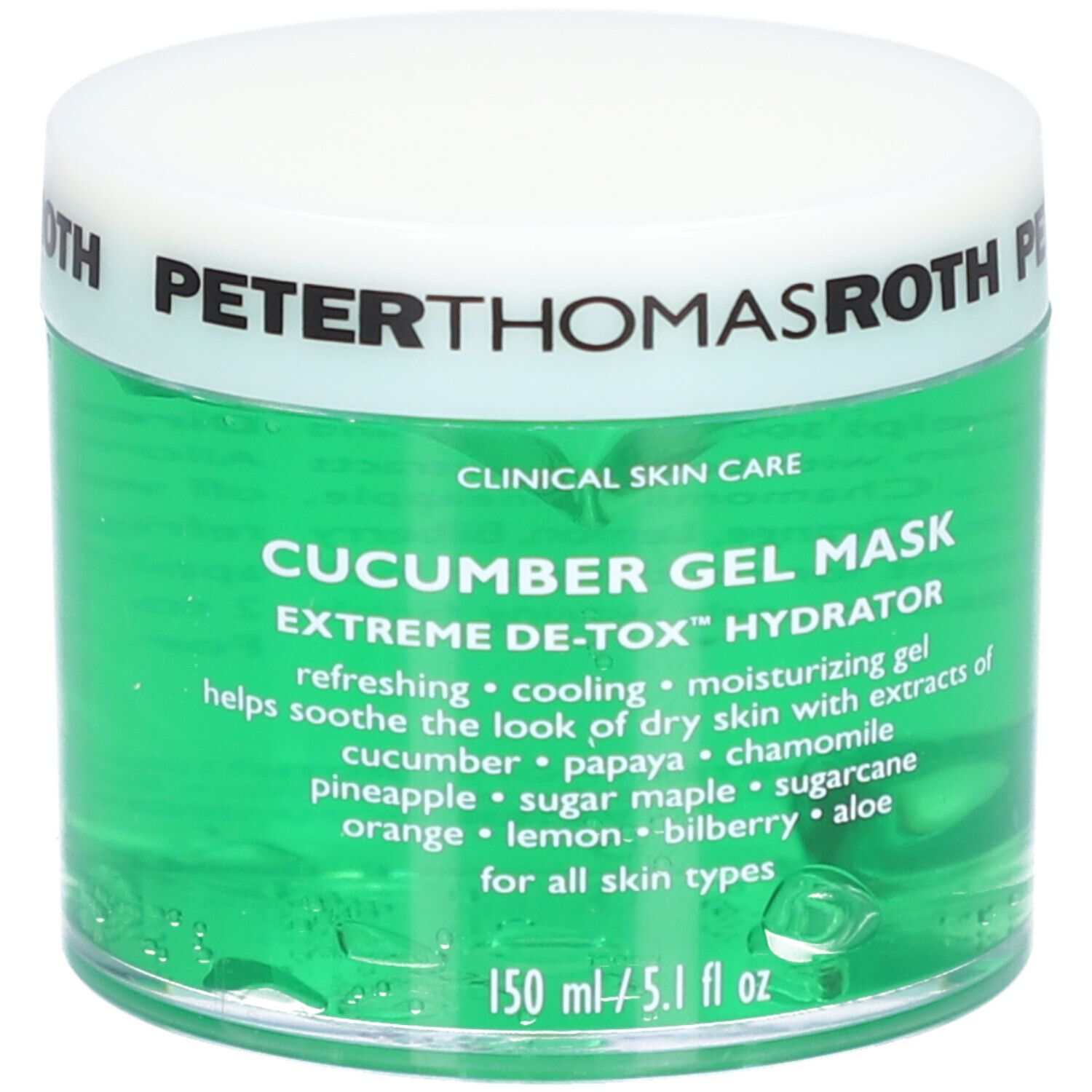 Peter Thomas Roth - Cucumber Gel Mask Extreme De-Tox™ Hydrator 5.1 fl oz