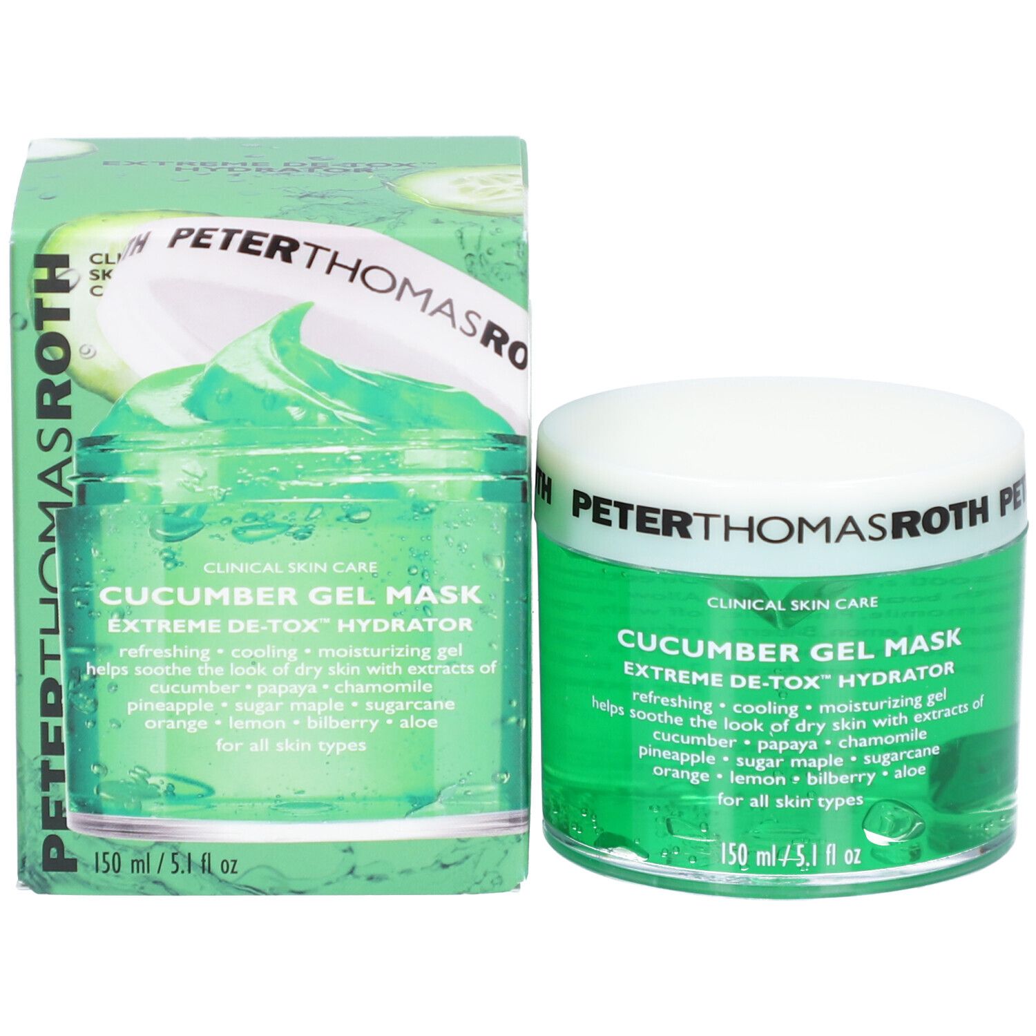 Peter Thomas Roth - Cucumber Gel Mask Extreme De-Tox™ Hydrator 5.1 fl oz