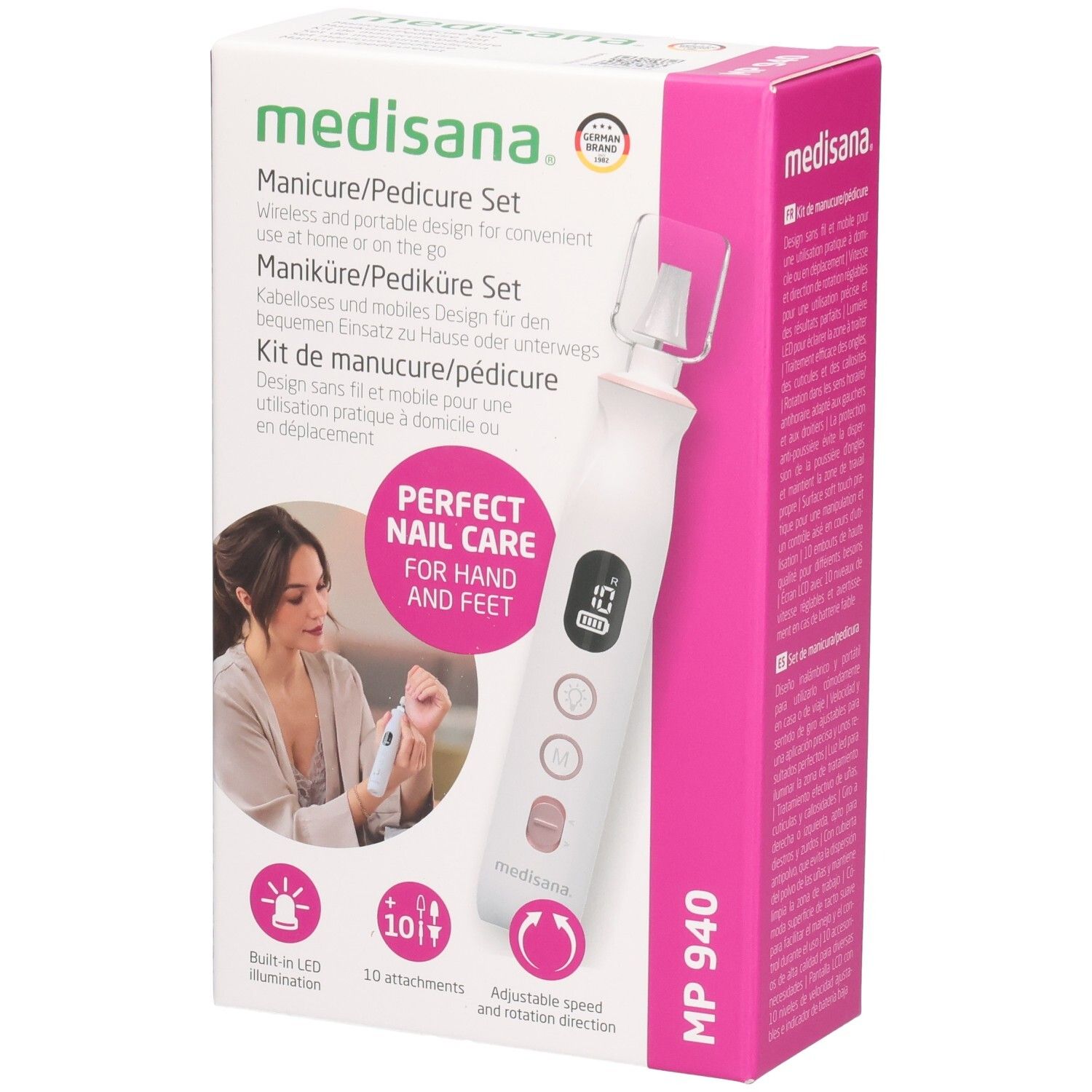 medisana MP 940 Set per manicure/pedicure