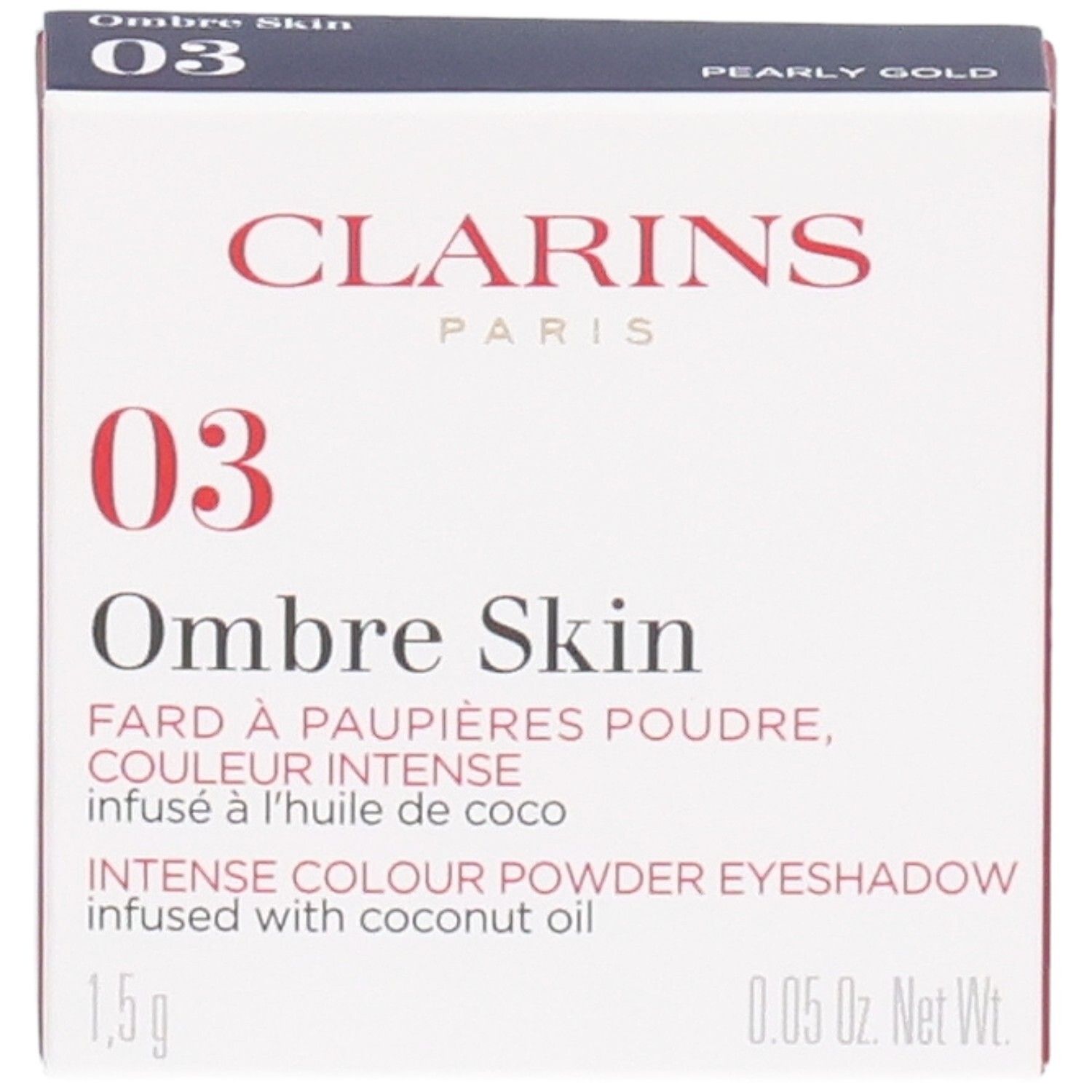 Clarins Ombre Skin ombretto 03 Pearly Gold, 1,5g.