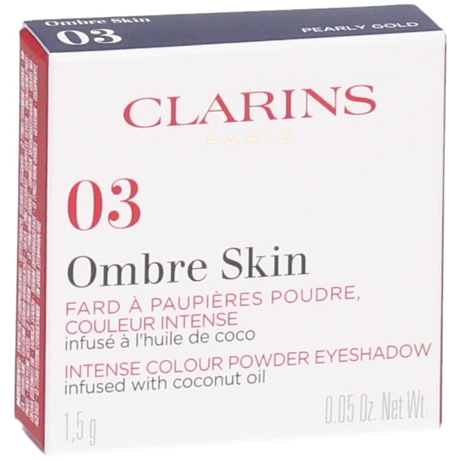 Clarins Ombre Skin ombretto 03 Pearly Gold, 1,5g.