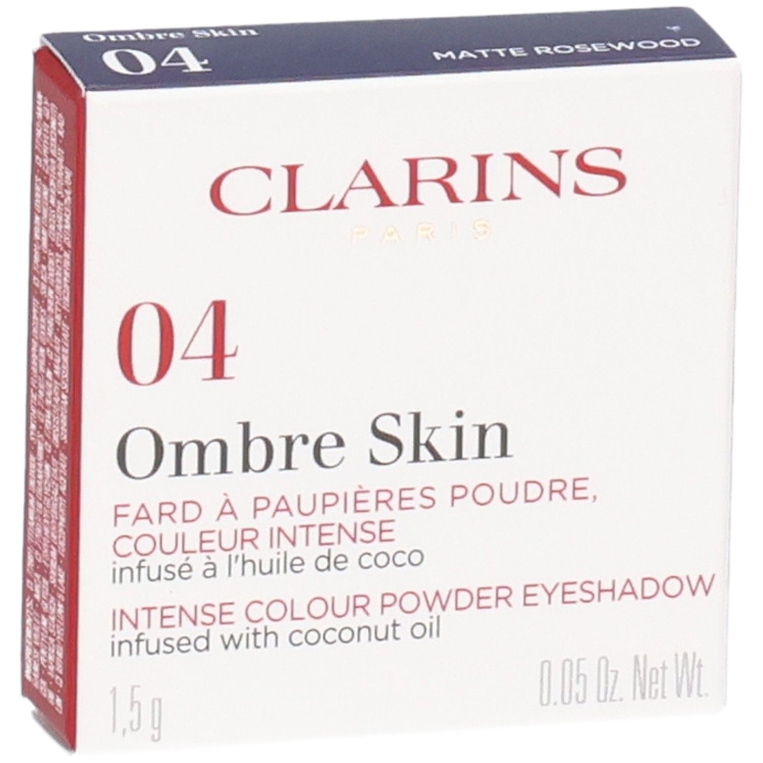 Clarins Ombre Skin Mono Ombretto 04 Matte Rosewood, 1,5g.