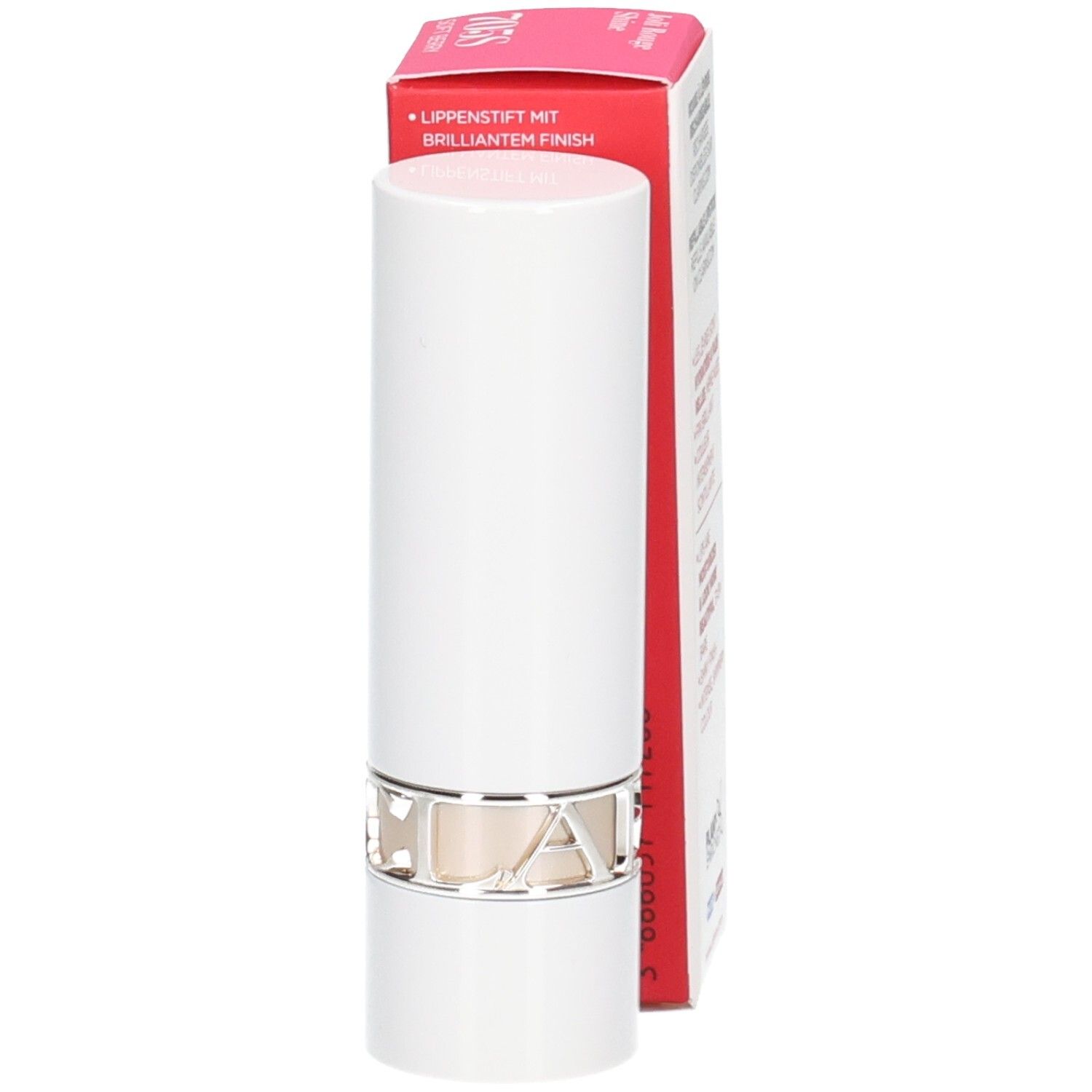 Rossetto Joli Rouge Shine 705S Soft Berry Clarins, rossetto bianco in astuccio con confezione.