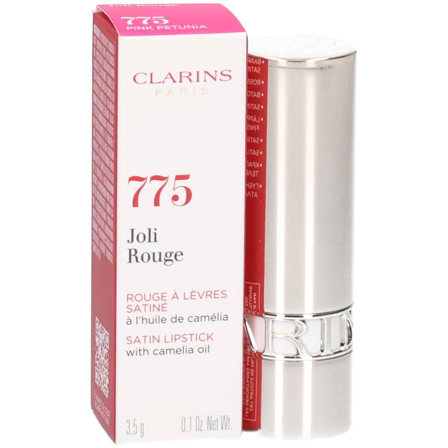 Rossetto Clarins Joli Rouge 775 Rosa Petunia 3,5g