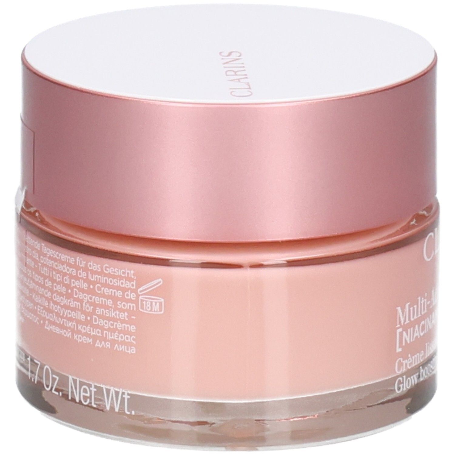 Clarins Multi-Active Crema Giorno, 50 ml, 1.7 oz Net Wt. con Niacinamide ed Estratto di Sea Holly.