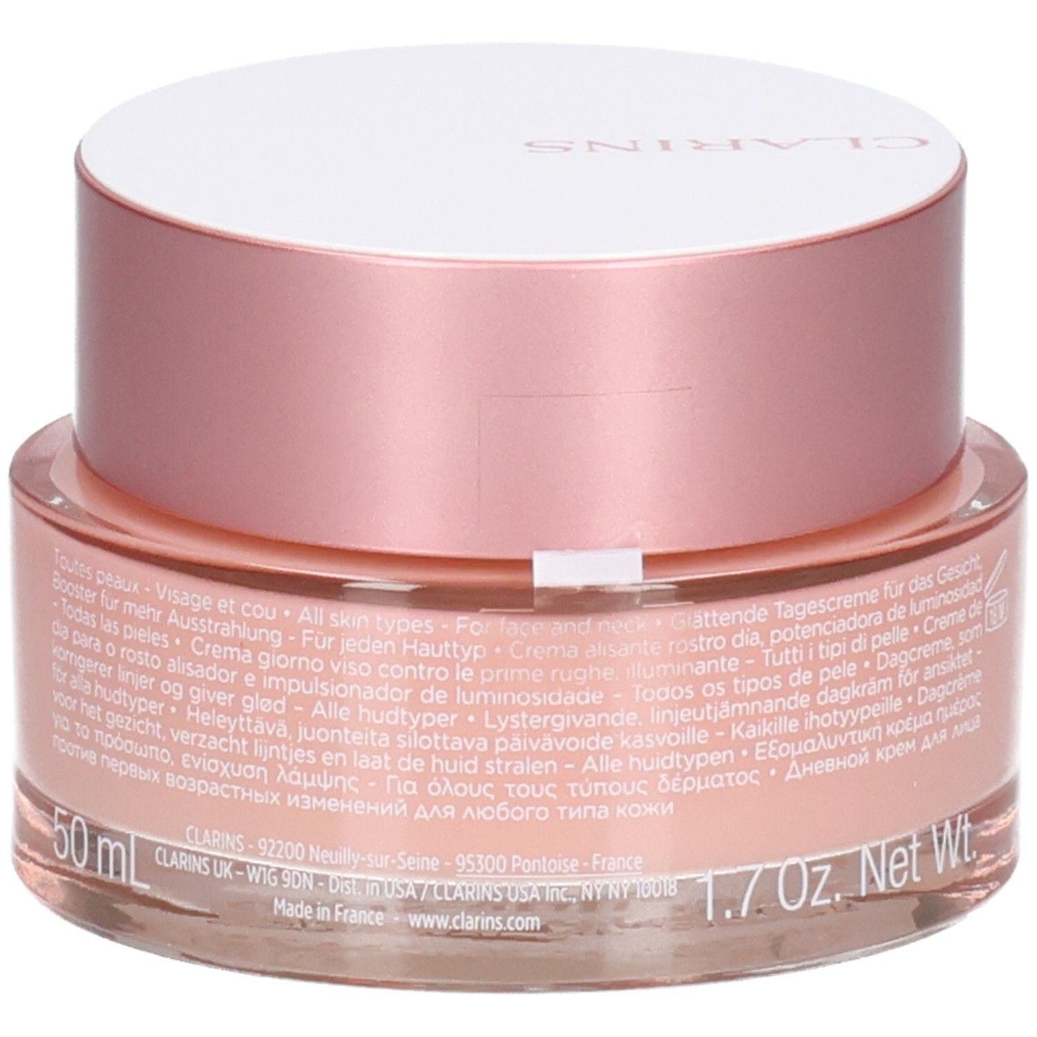 Clarins Multi-Active Crema Giorno, 50 ml, 1.7 oz Net Wt. con Niacinamide ed Estratto di Sea Holly.