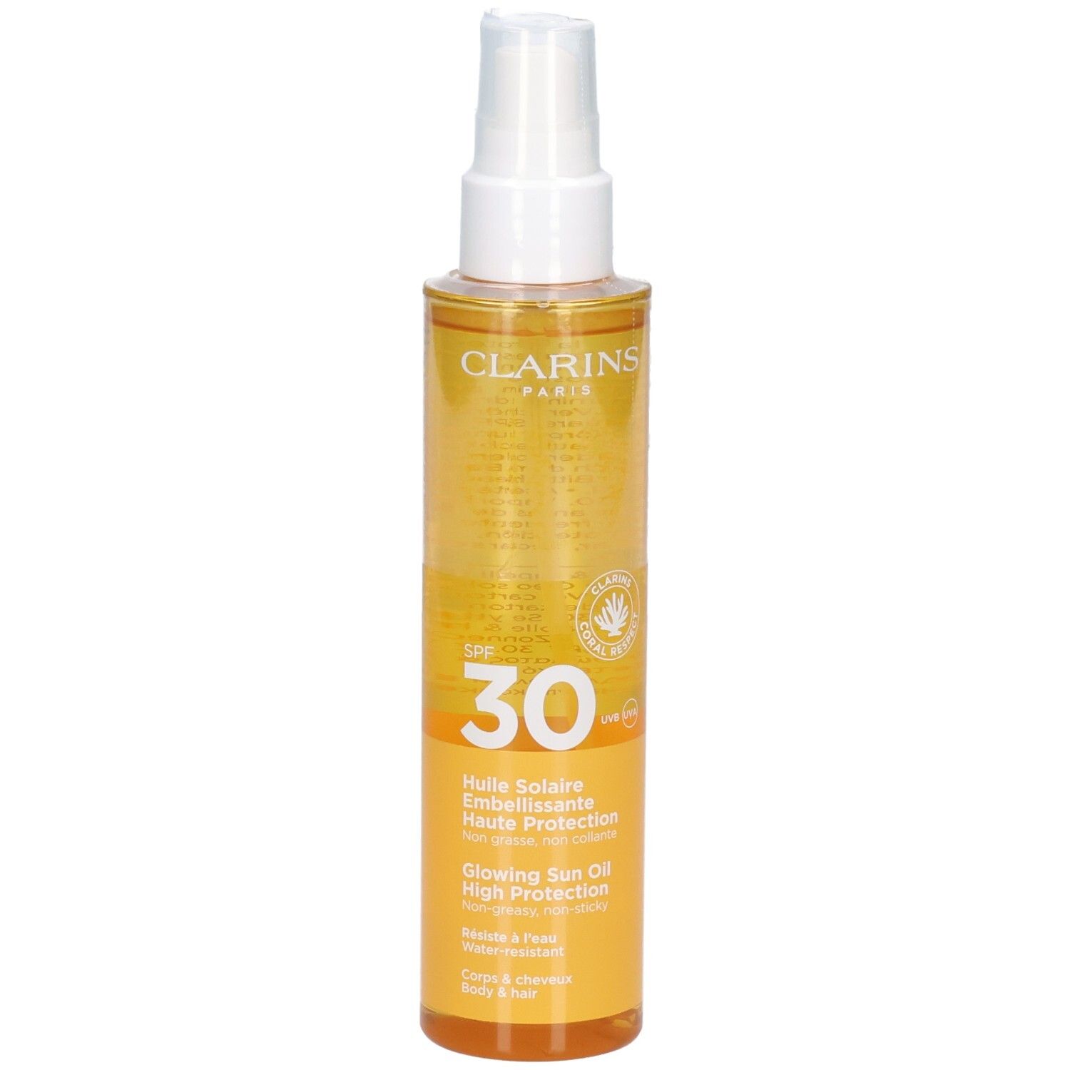 Clarins Olio Solare Spray Alta Protezione Corpo e Capelli 150ml