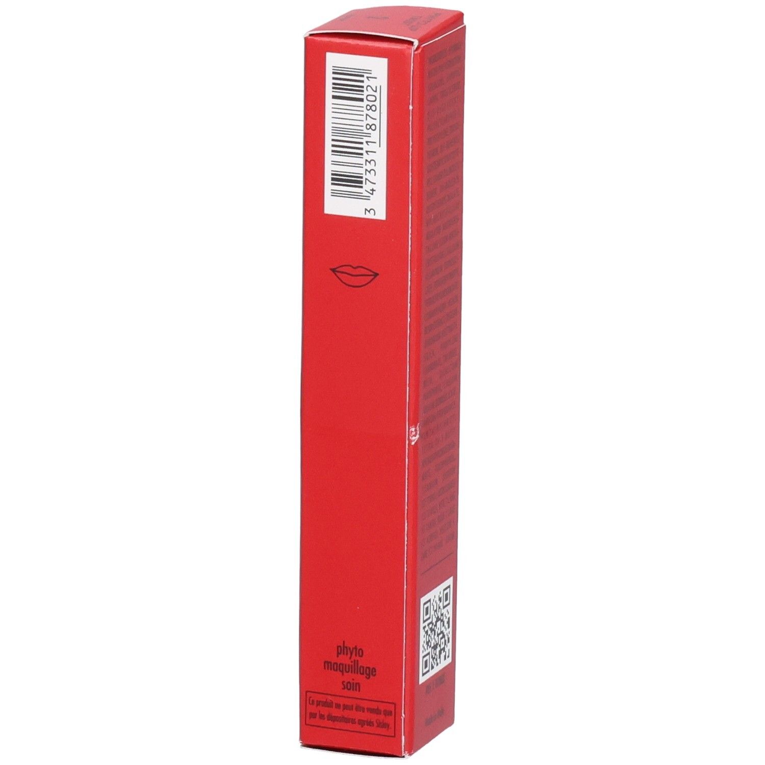 Sisley Phyto Lip Twist N. 2, confezione rossa con simbolo labbra e informazioni prodotto.