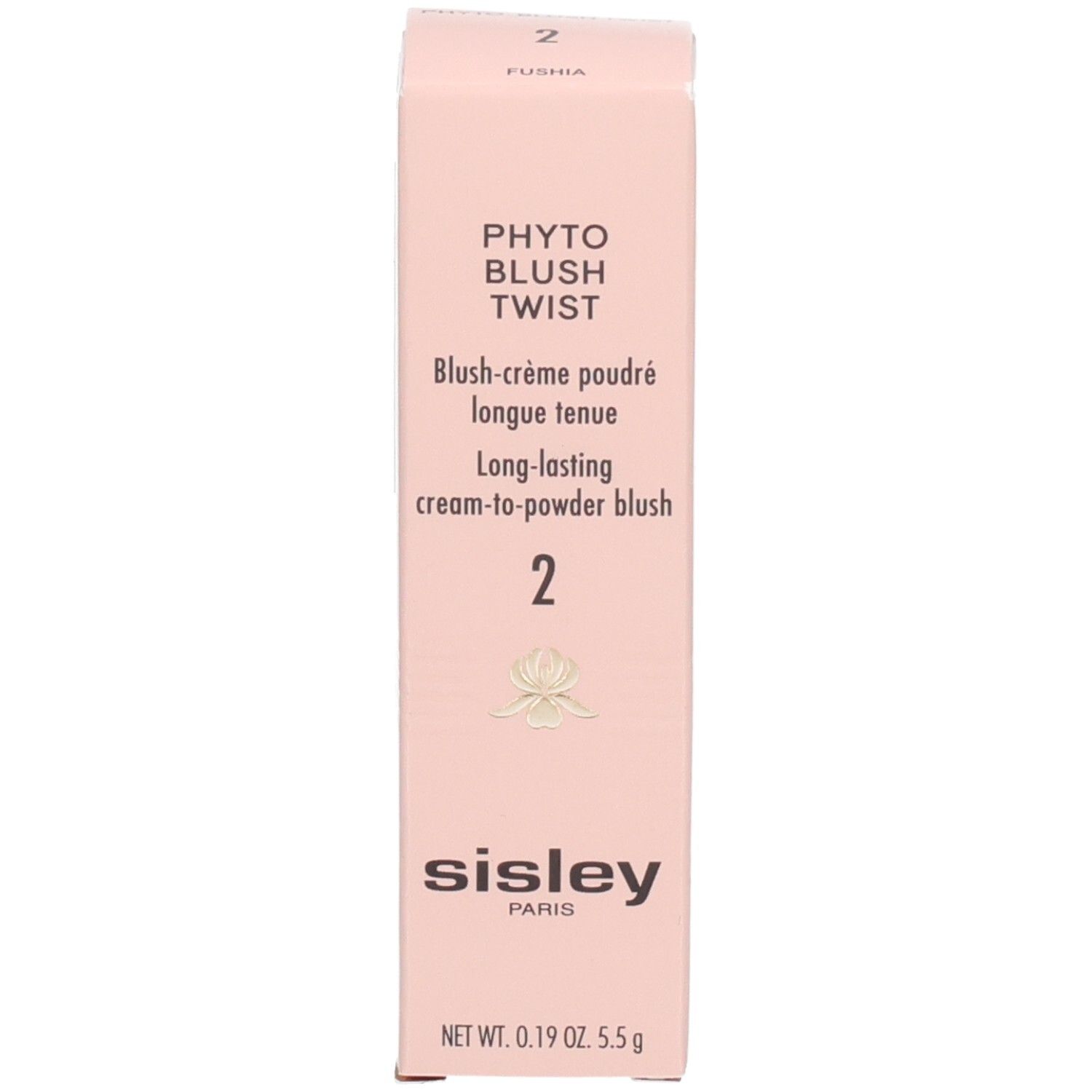SISLEY PHYTO BLUSH TWIST 02 Fard Crème Fuchsia con confezione. Contiene 5.5g.