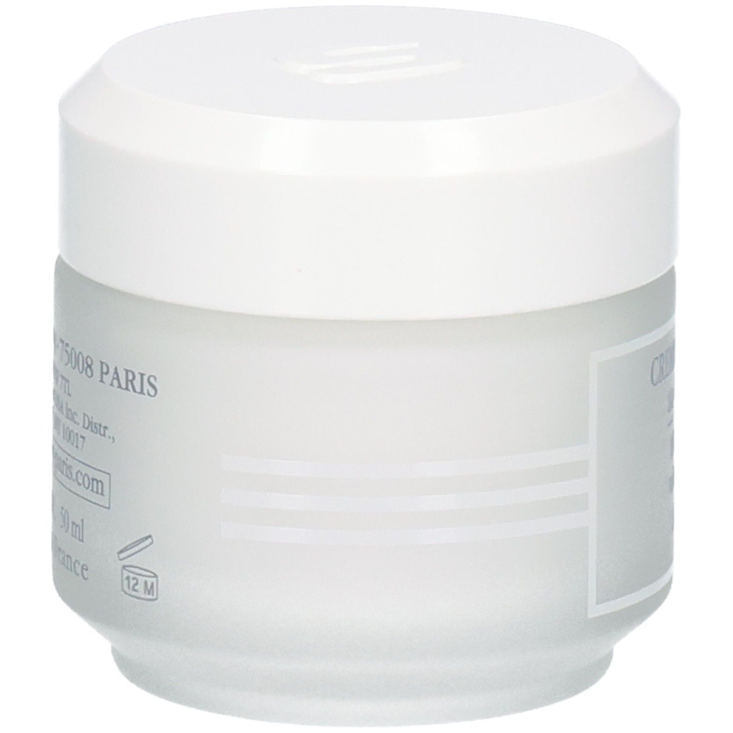 Sisley Creme Hydratante au Concombre, retro del contenitore con indicazione 50 ml.