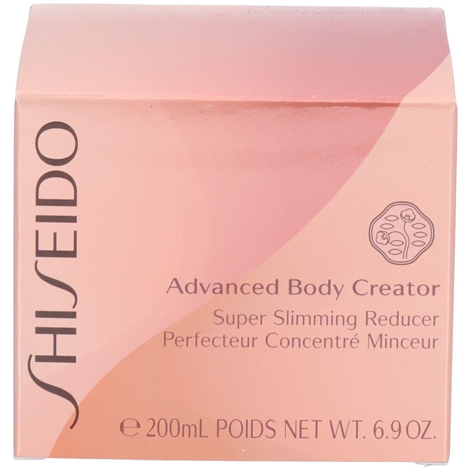Confezione della SHISHEIDO Advanced Body Creator Crema, 200ml.