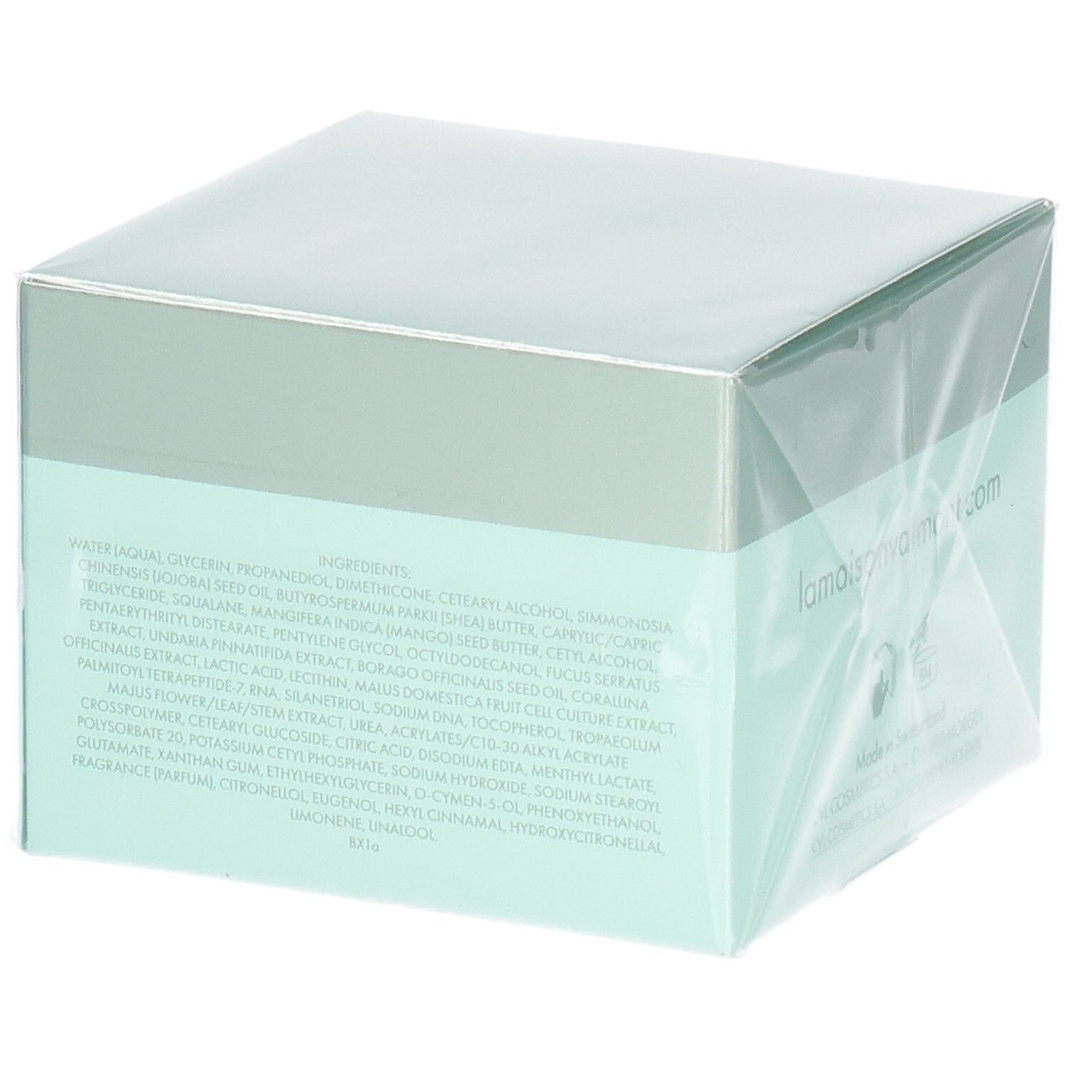 Confezione Valmont Vital Contour Cream con elenco ingredienti.